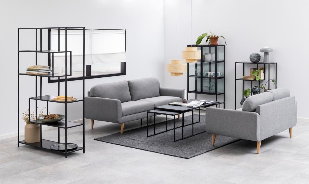 Set de 3 tables basses Infinity - noir - Image 12