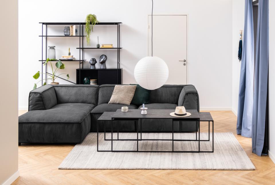 Set de 3 tables basses Infinity - noir - Image 10