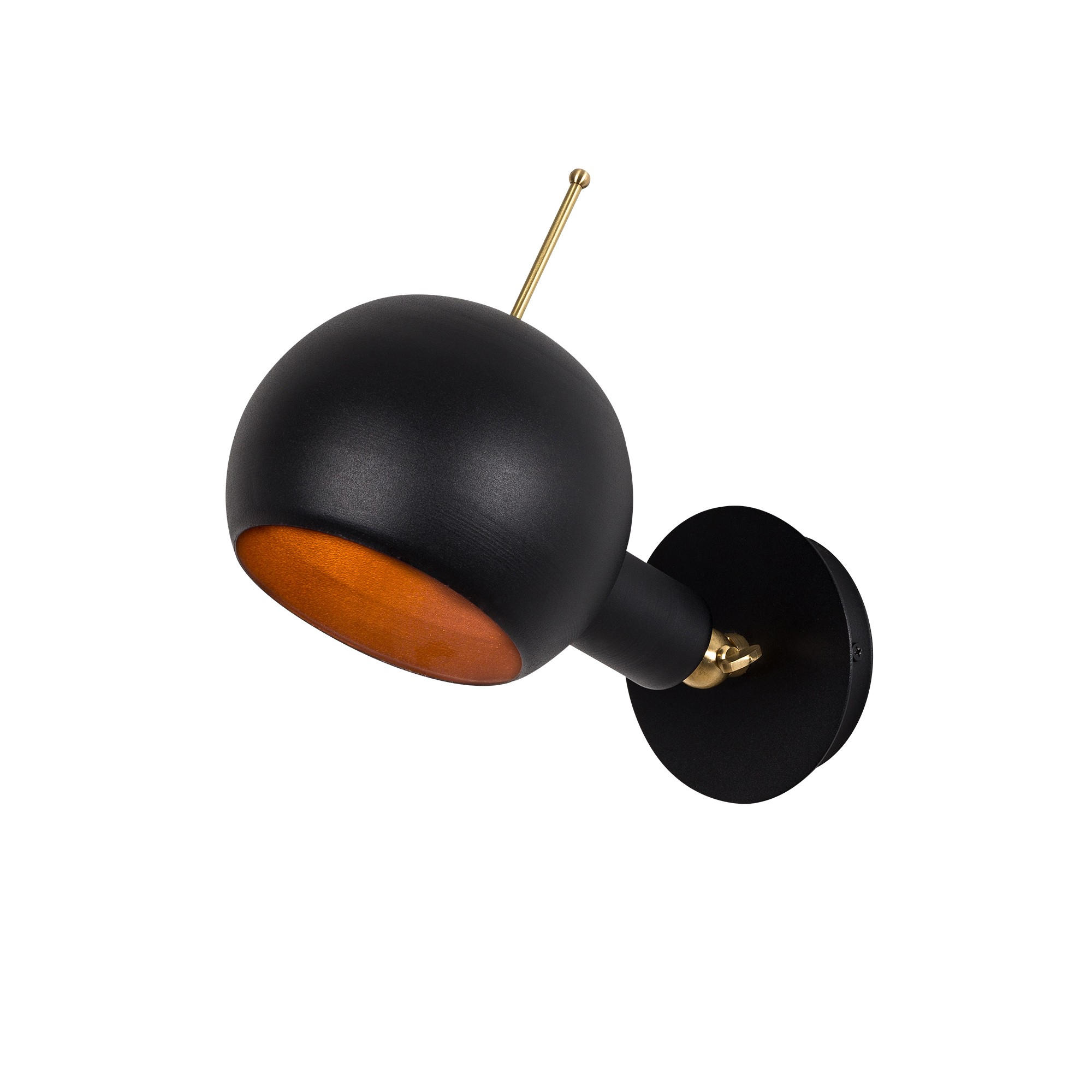 Sivani Applique | Corps en fer | Noir, cuivre - Image 7