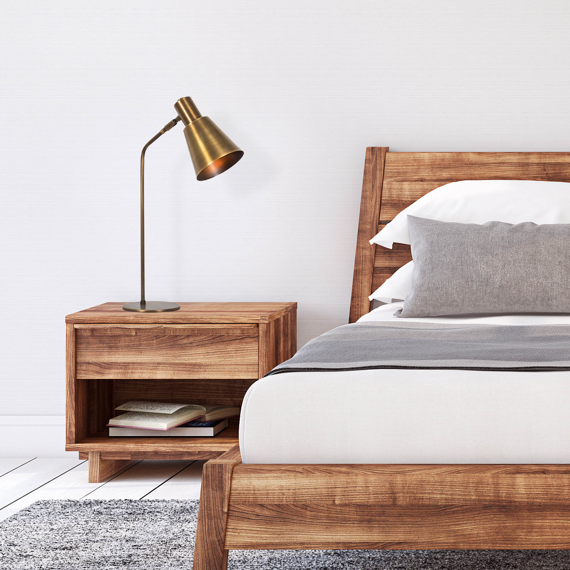 Sivani Lampe de table | Corps en métal | Vintage - Image 8