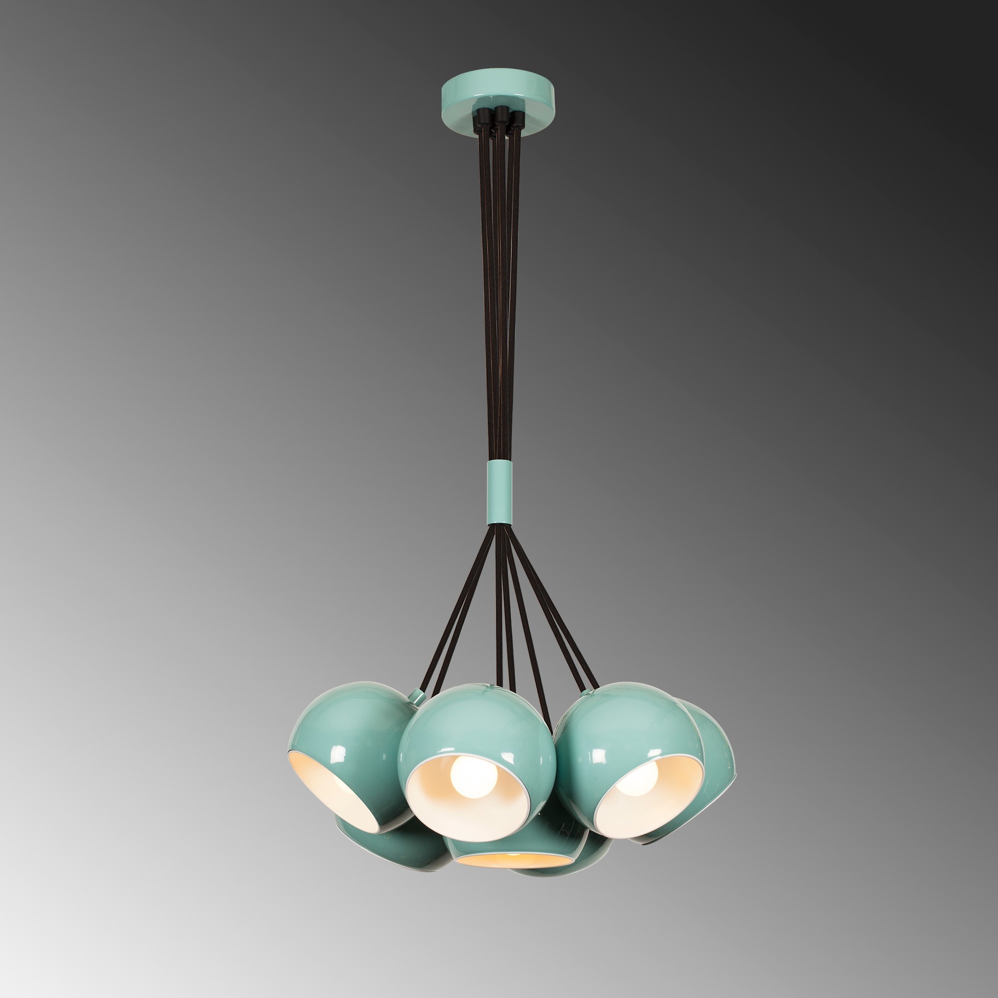 Sivani Lustre | CORPS EN MÉTAL | Turquoise, Blanc - Image 4