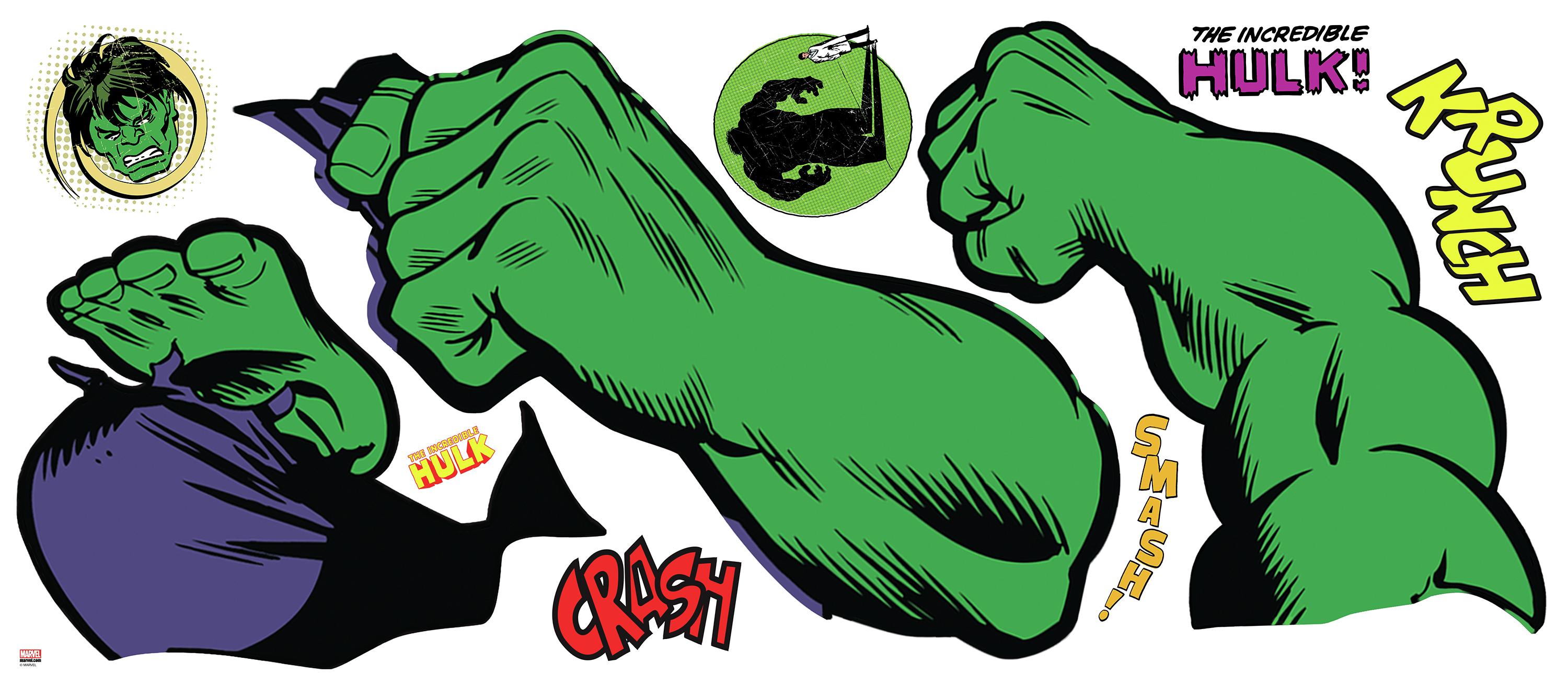 Sticker mural Classic Hulk - Image 3