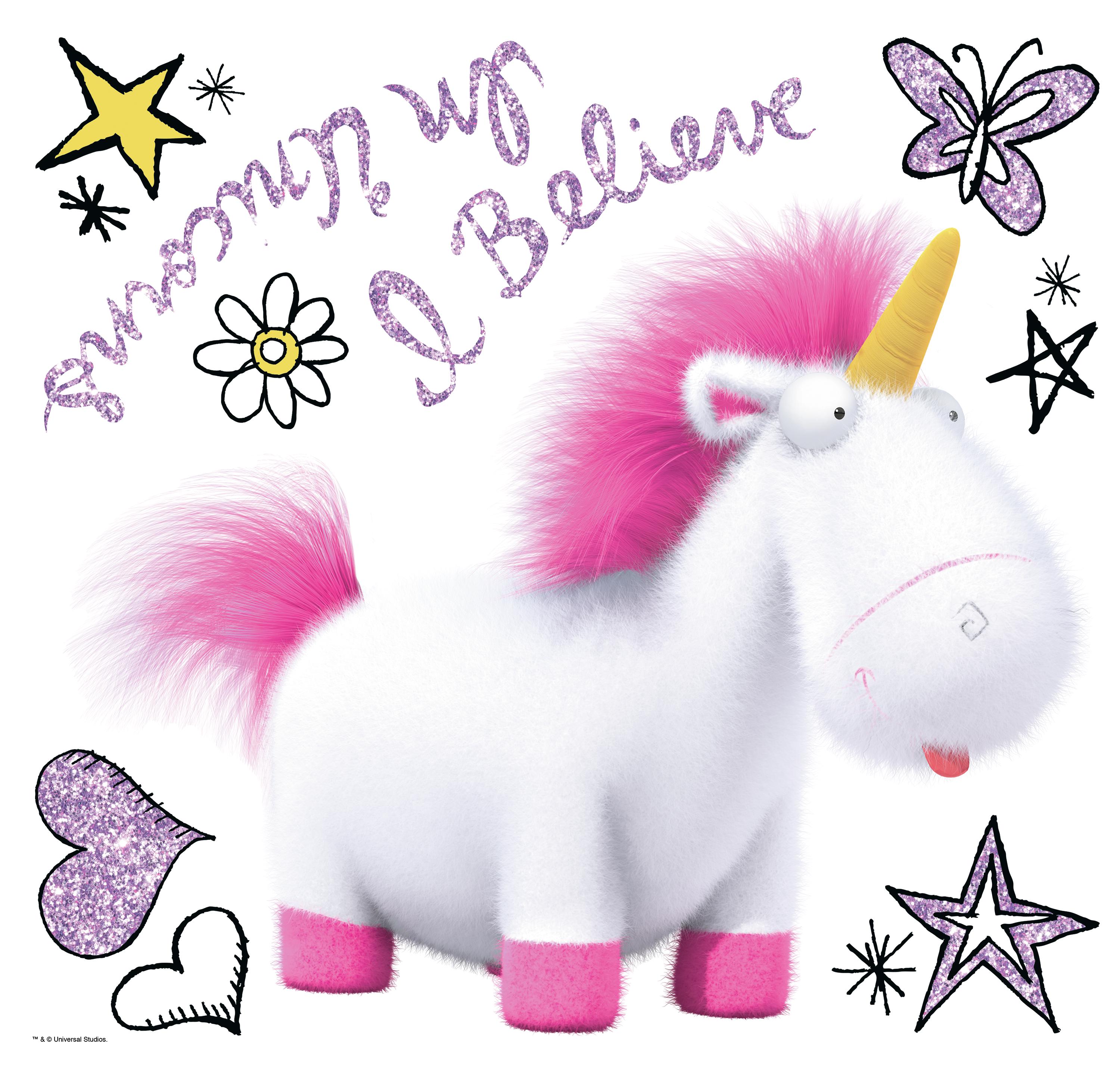 Sticker mural Moi, moche et méchant 3 I Believe in Unicorns - Image 3