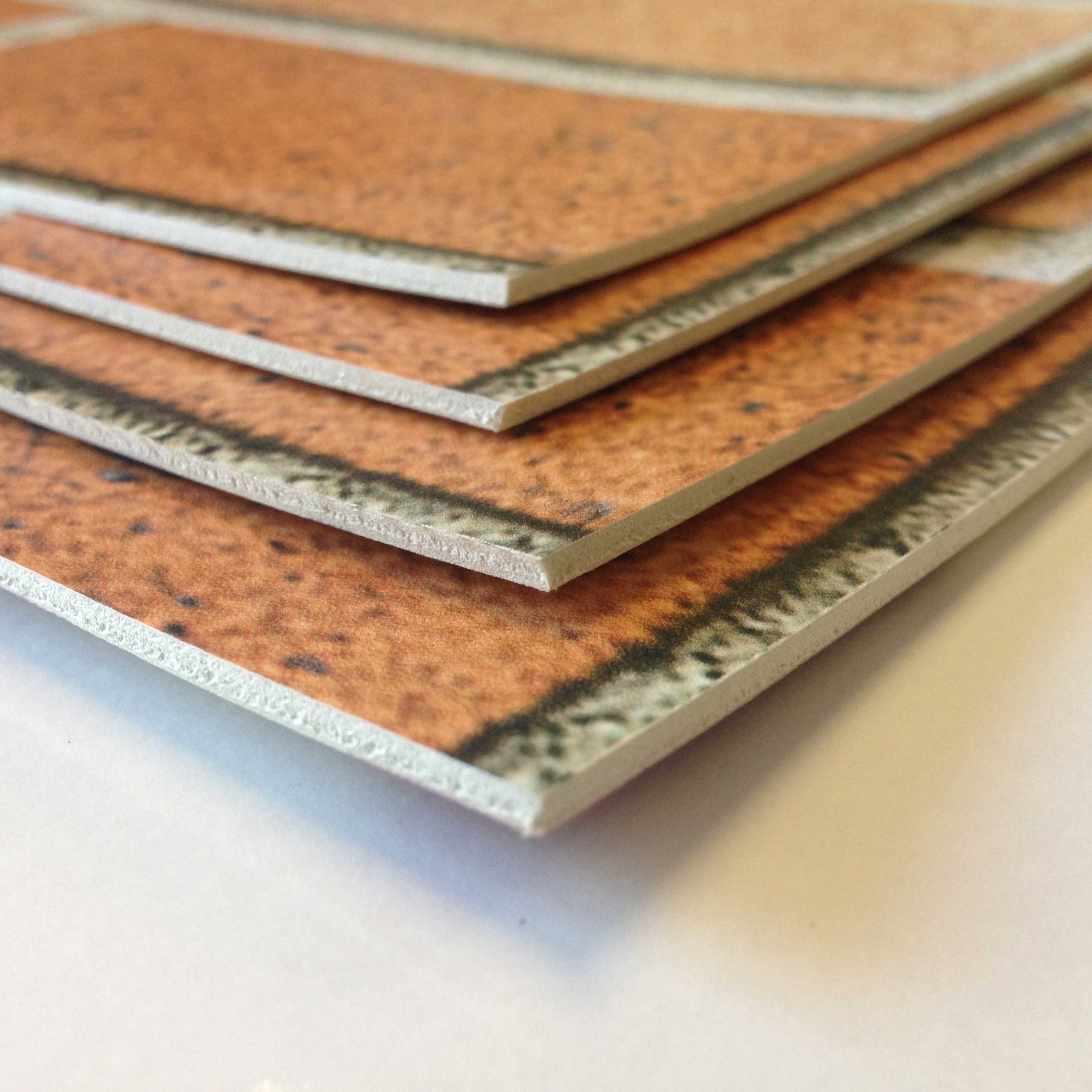 Stickers muraux 3D Grey Swirl - mousse - Image 2