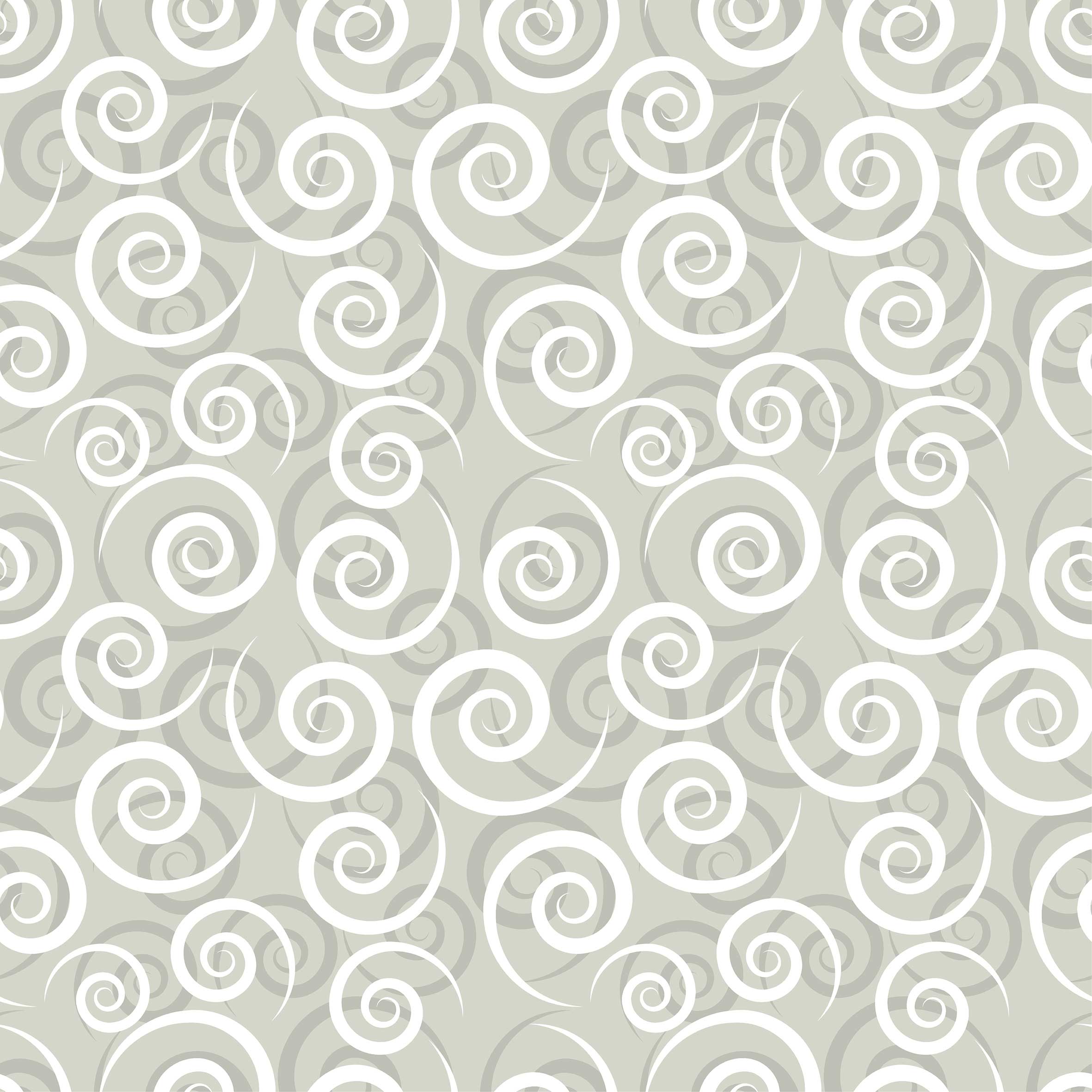 Stickers muraux 3D Grey Swirl - mousse - Image 5