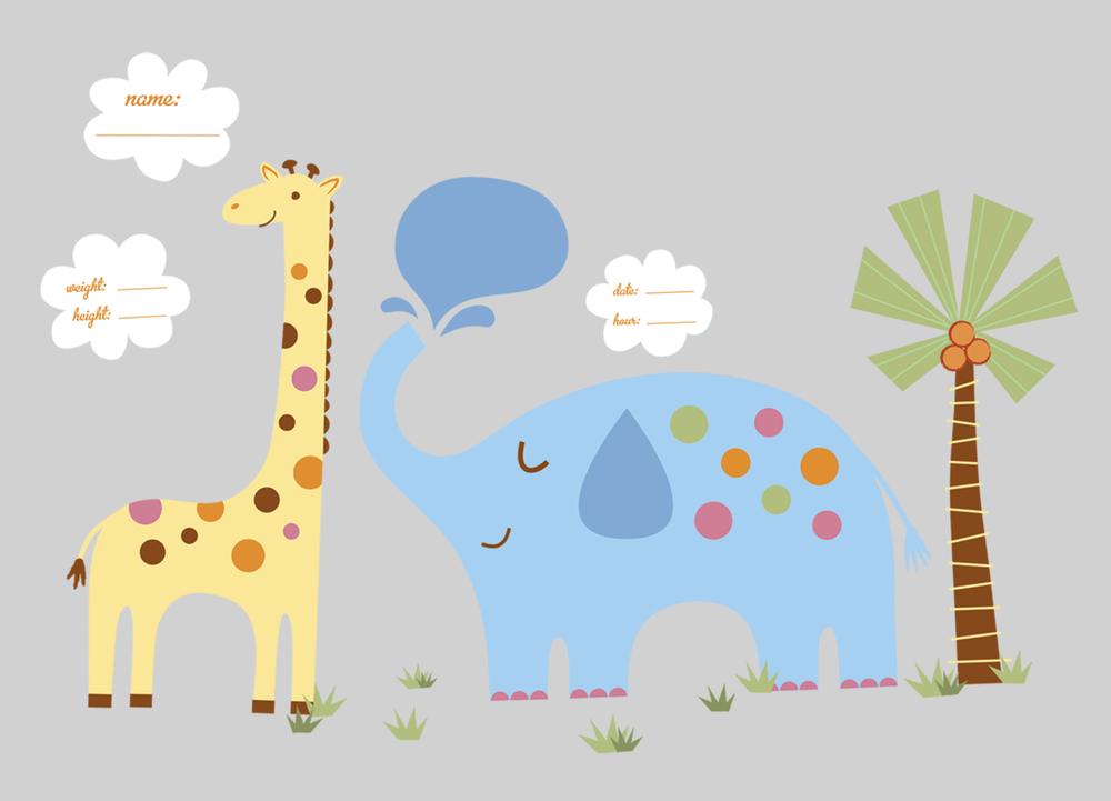 Stickers muraux - C'est un bébé - Image 3