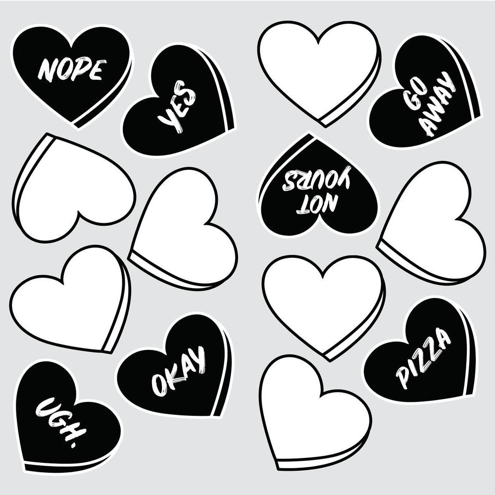 Stickers muraux Real Talk Conversation Hearts - Image 2