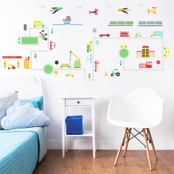 Stickers muraux Transport