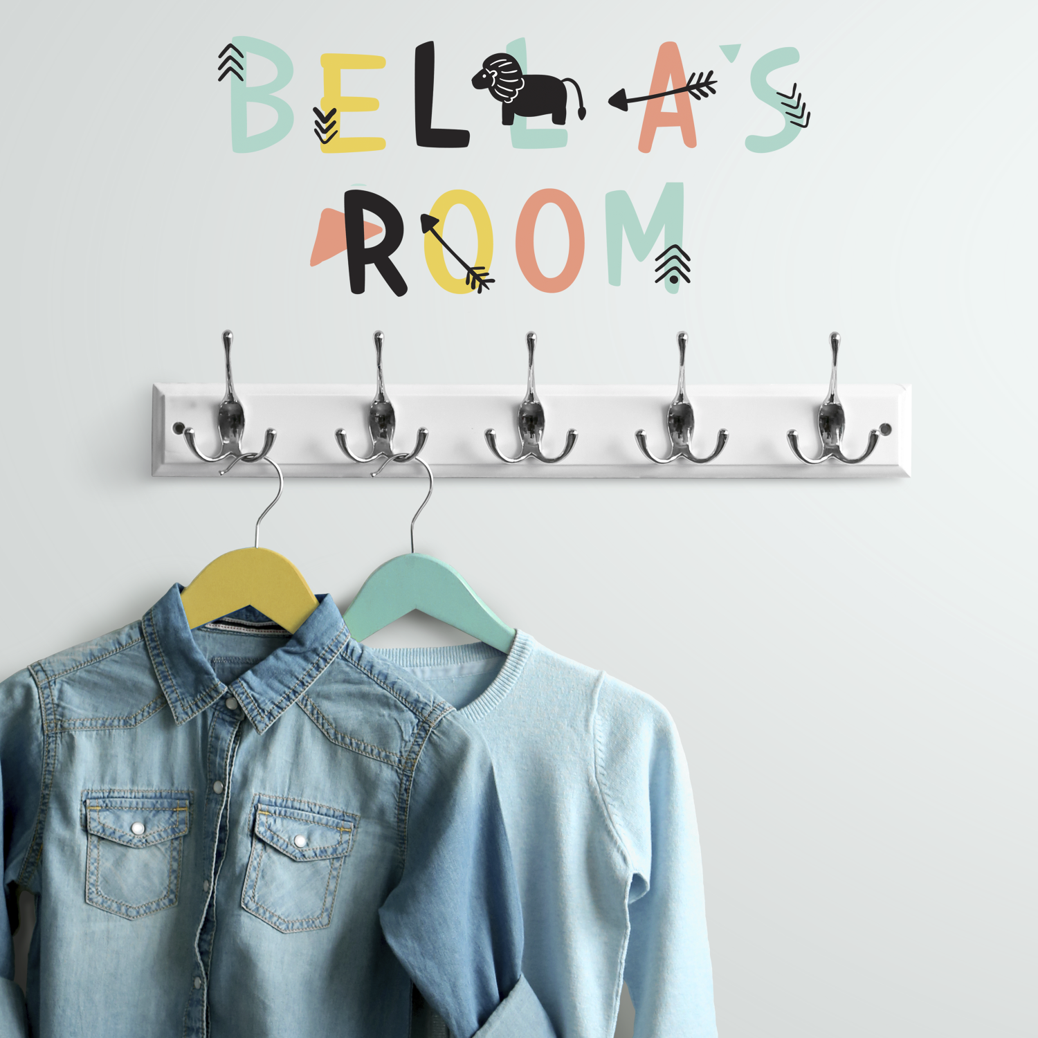 Stickers muraux Tribal Alphabet