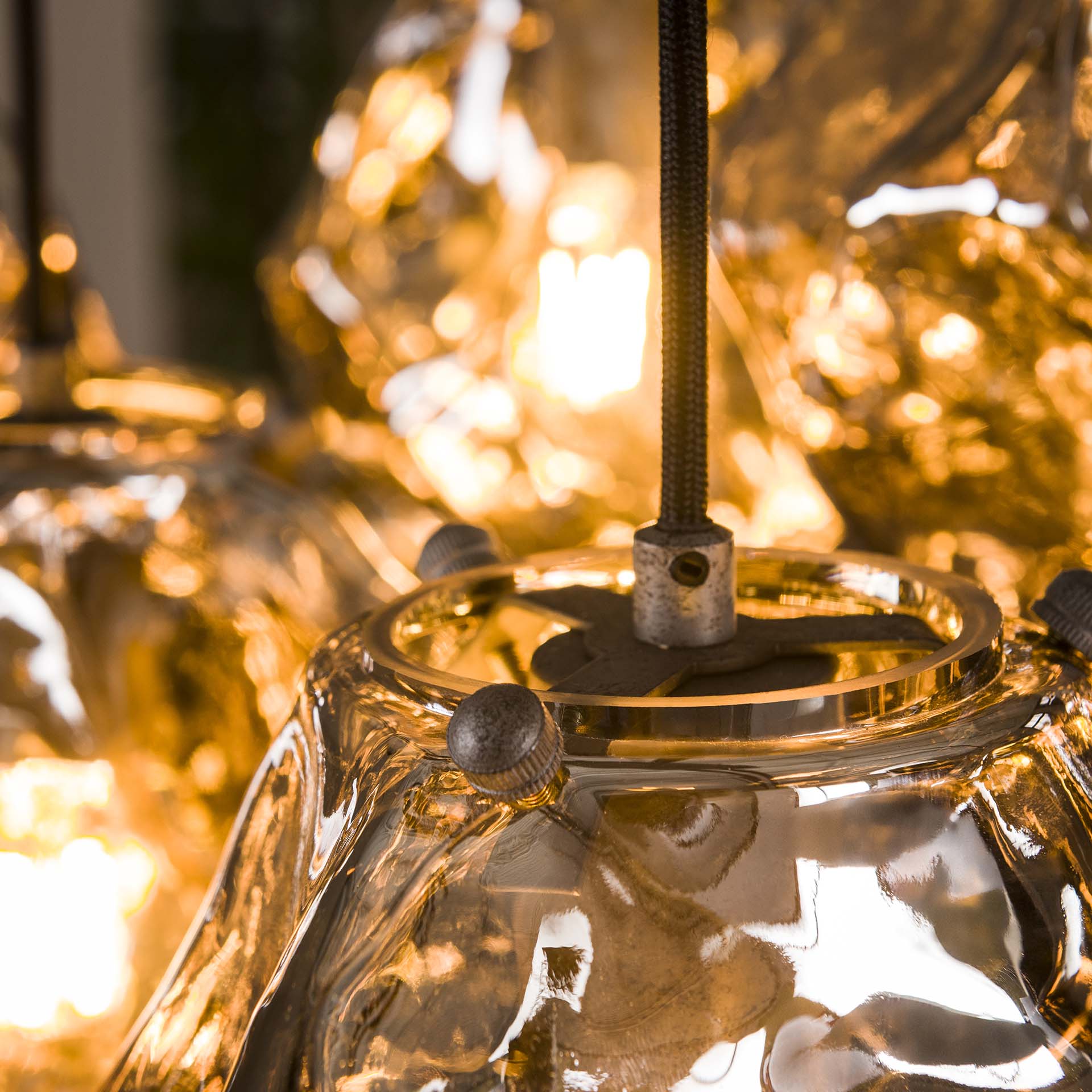 Suspension Tanner 7 ampoules - gris - Image 2