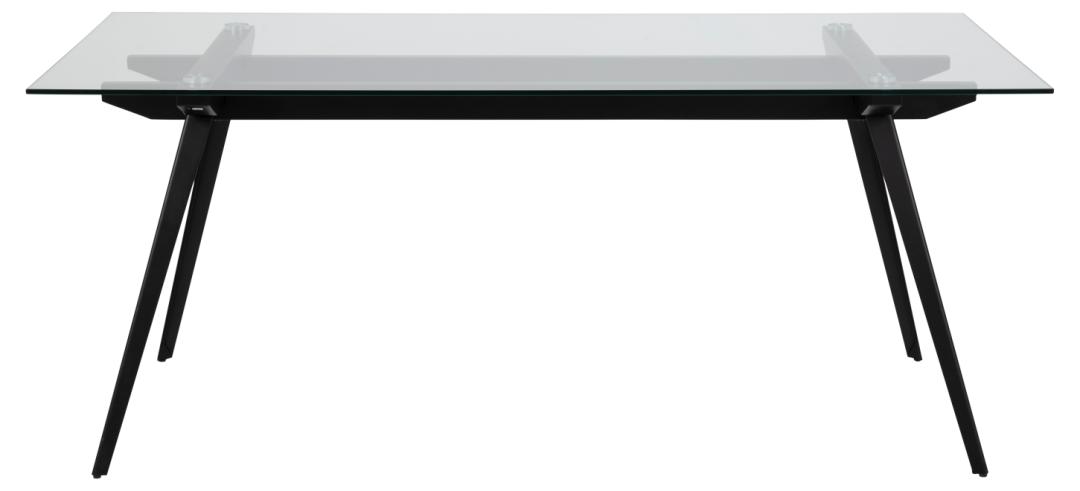 Table à manger 180x90cm - noir - Image 11