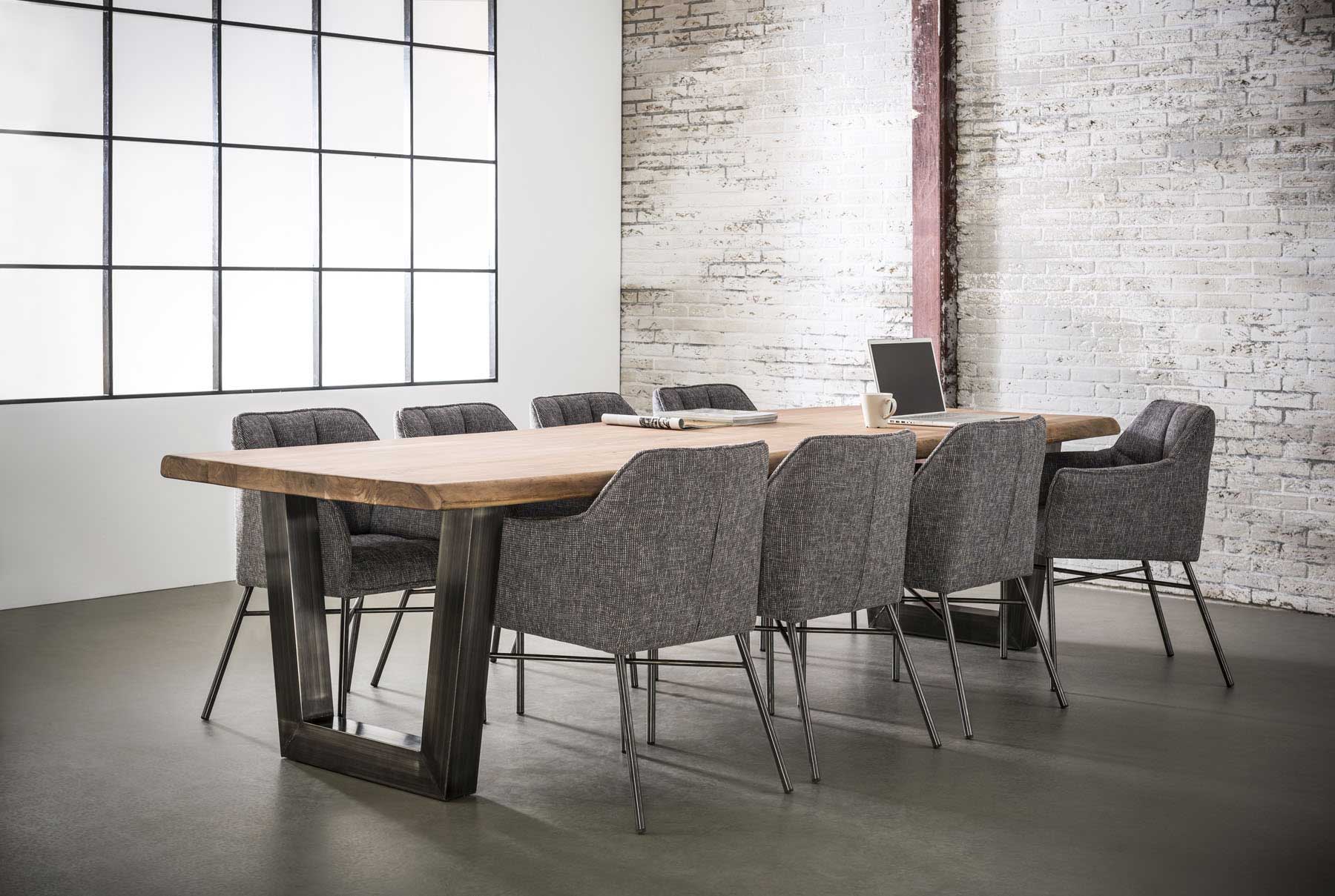 Table à manger Camille 300x100-acacia écologique - Image 5