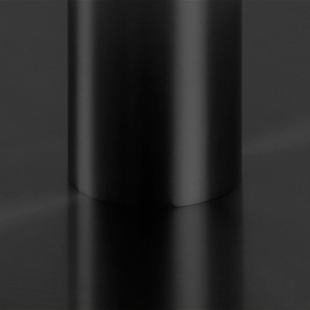 Table à manger Carlos ronde ø105cm - marbre blanc/laiton - Image 4