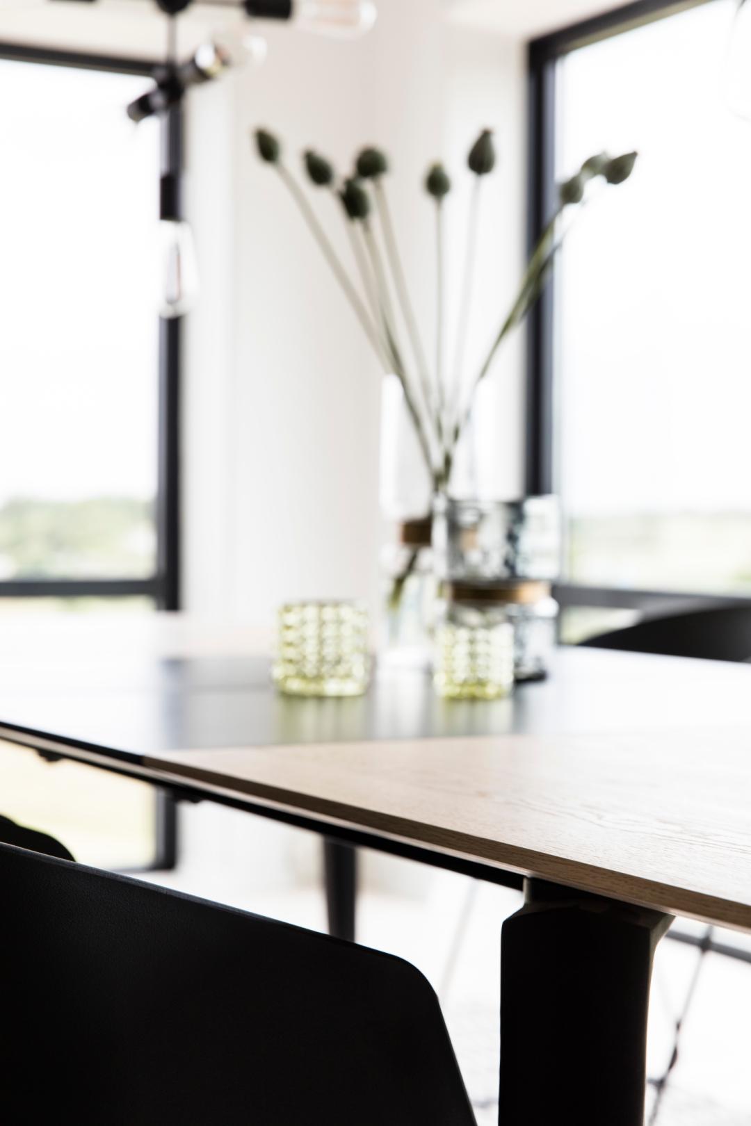 Table à manger Cecile 200x100 - beige uni - Image 6