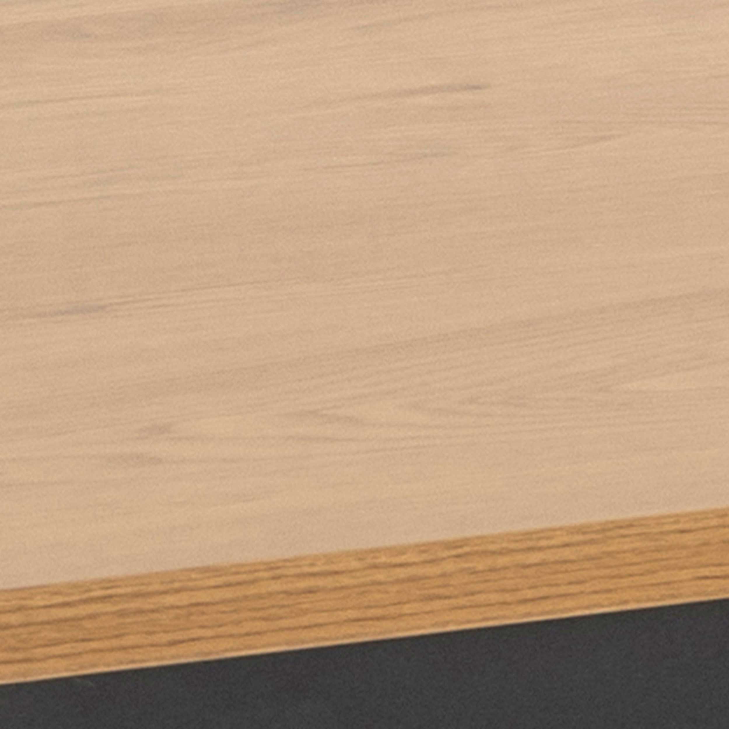 Table à manger Dover 160x80 - chêne/noir - Image 5