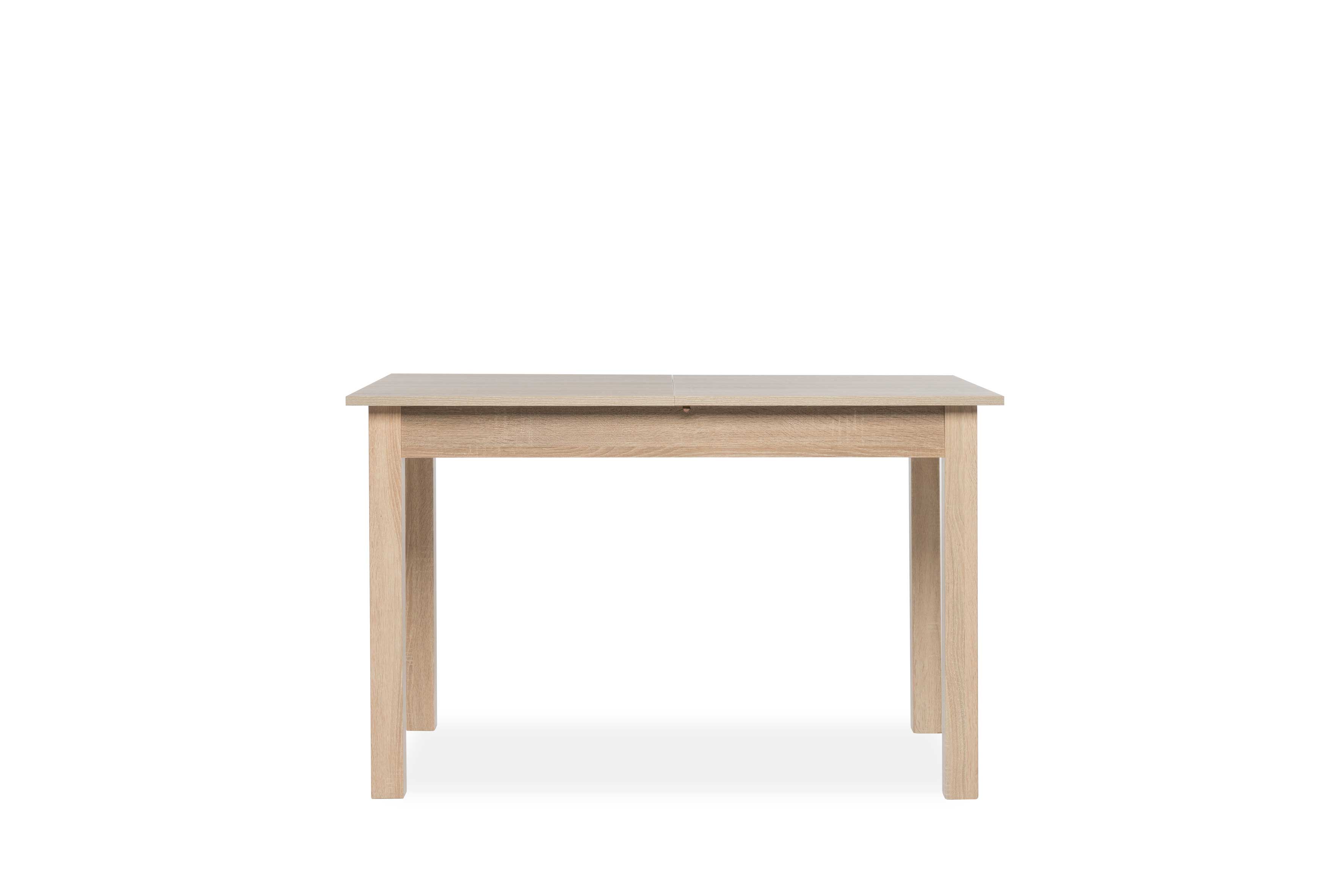 Table à manger extensible Coburg 120/160 - chêne - Image 4