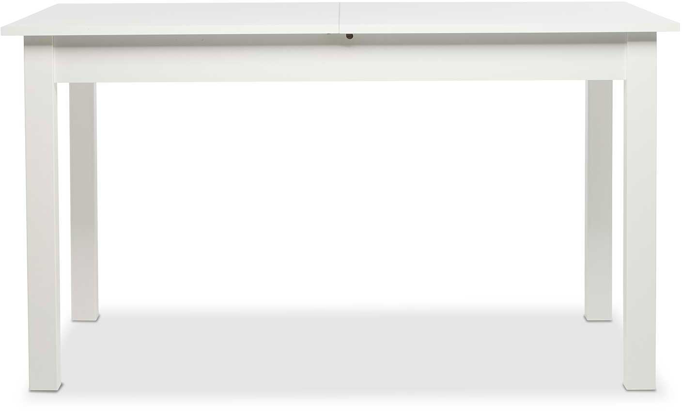 Table à manger extensible Coburg 137/177 - blanc - Image 7