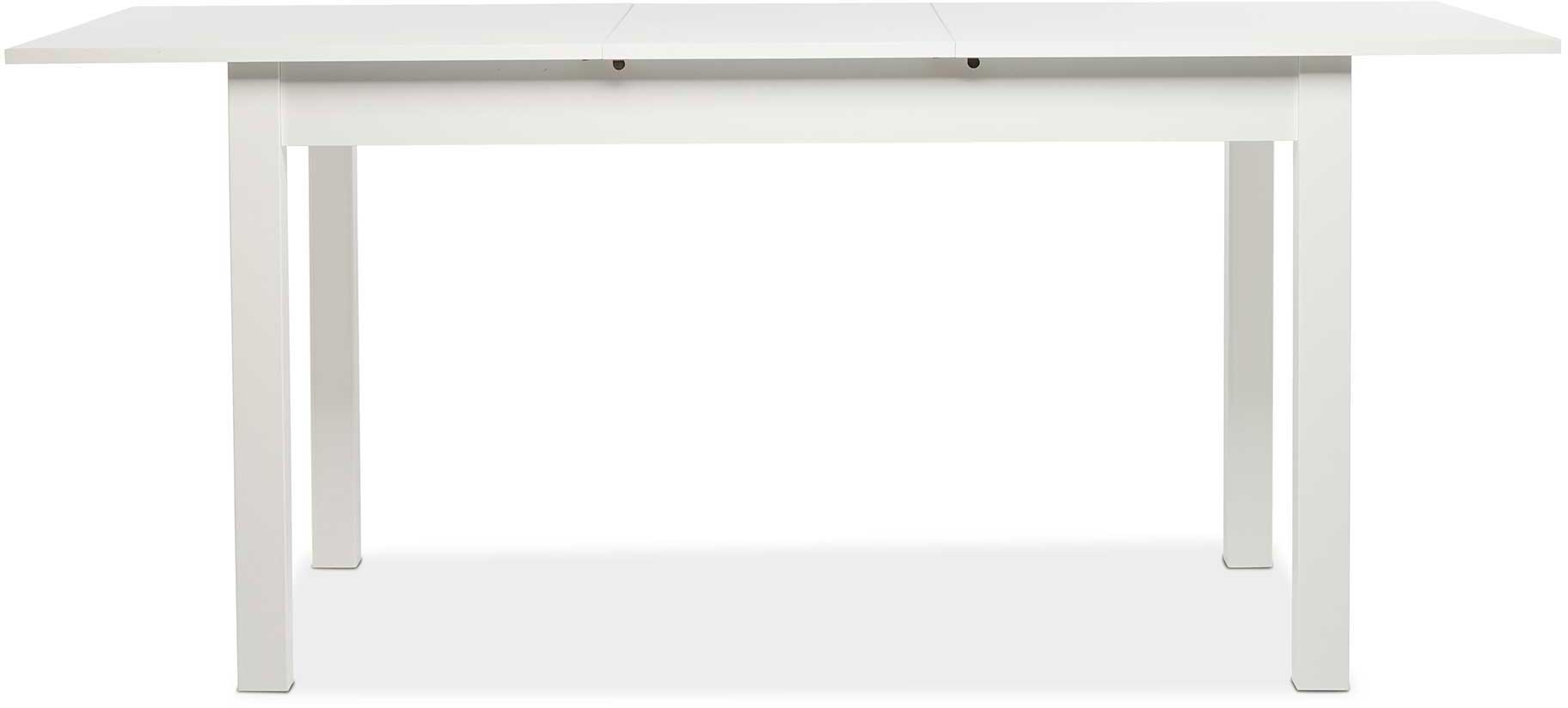 Table à manger extensible Coburg 137/177 - blanc - Image 8