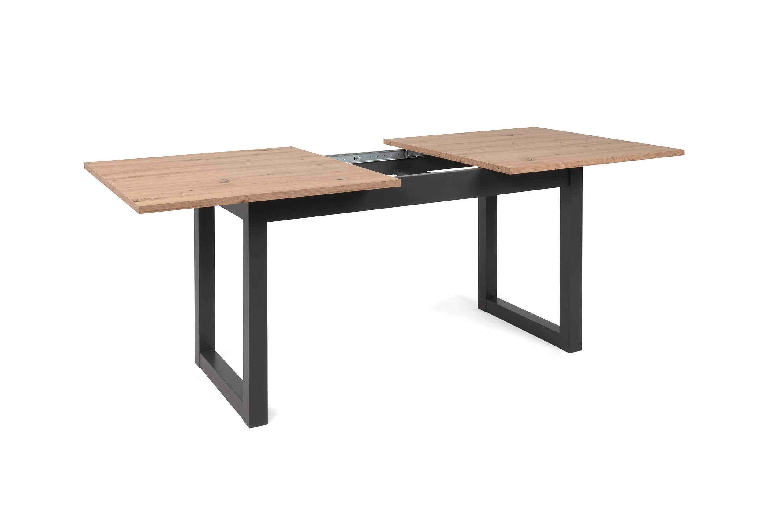 Table à manger extensible Damon 160/200x90 - chêne sonoma/anthracite - Image 10