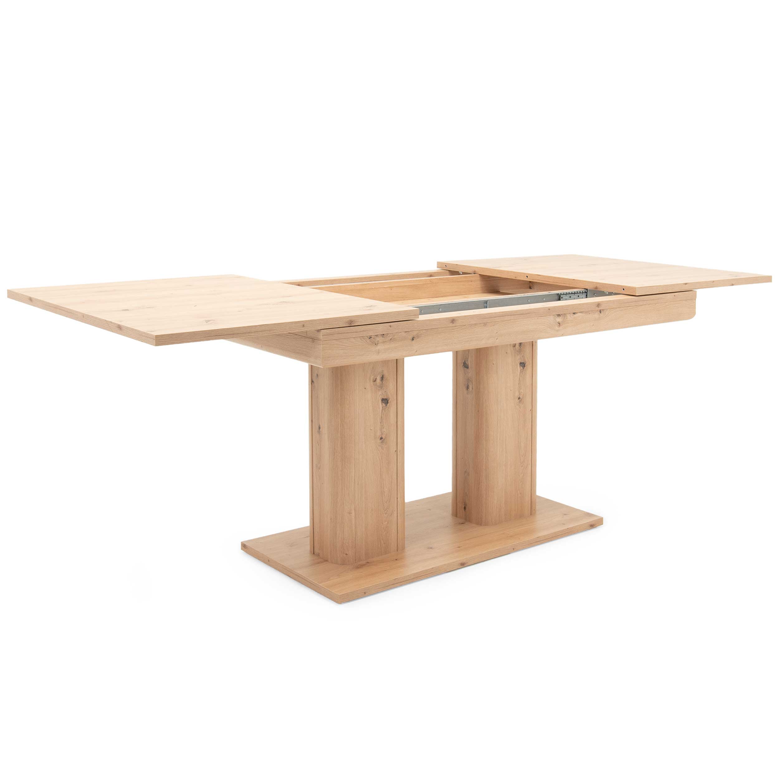Table à manger extensible Heidelberg 140/220 - chêne artisan - Image 3