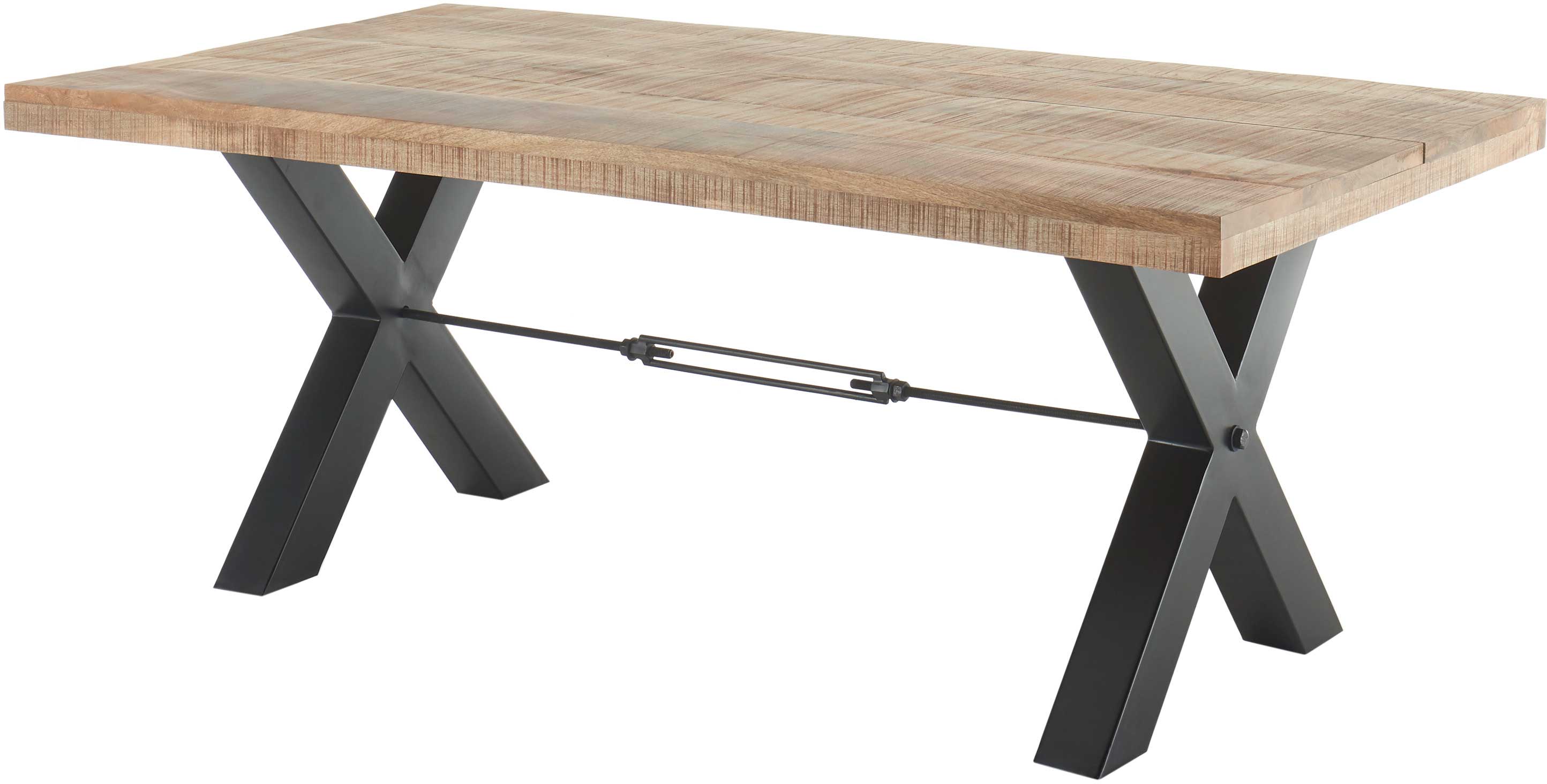 Table à manger rectangulaire Mares 200cm - bois manguier - Image 4