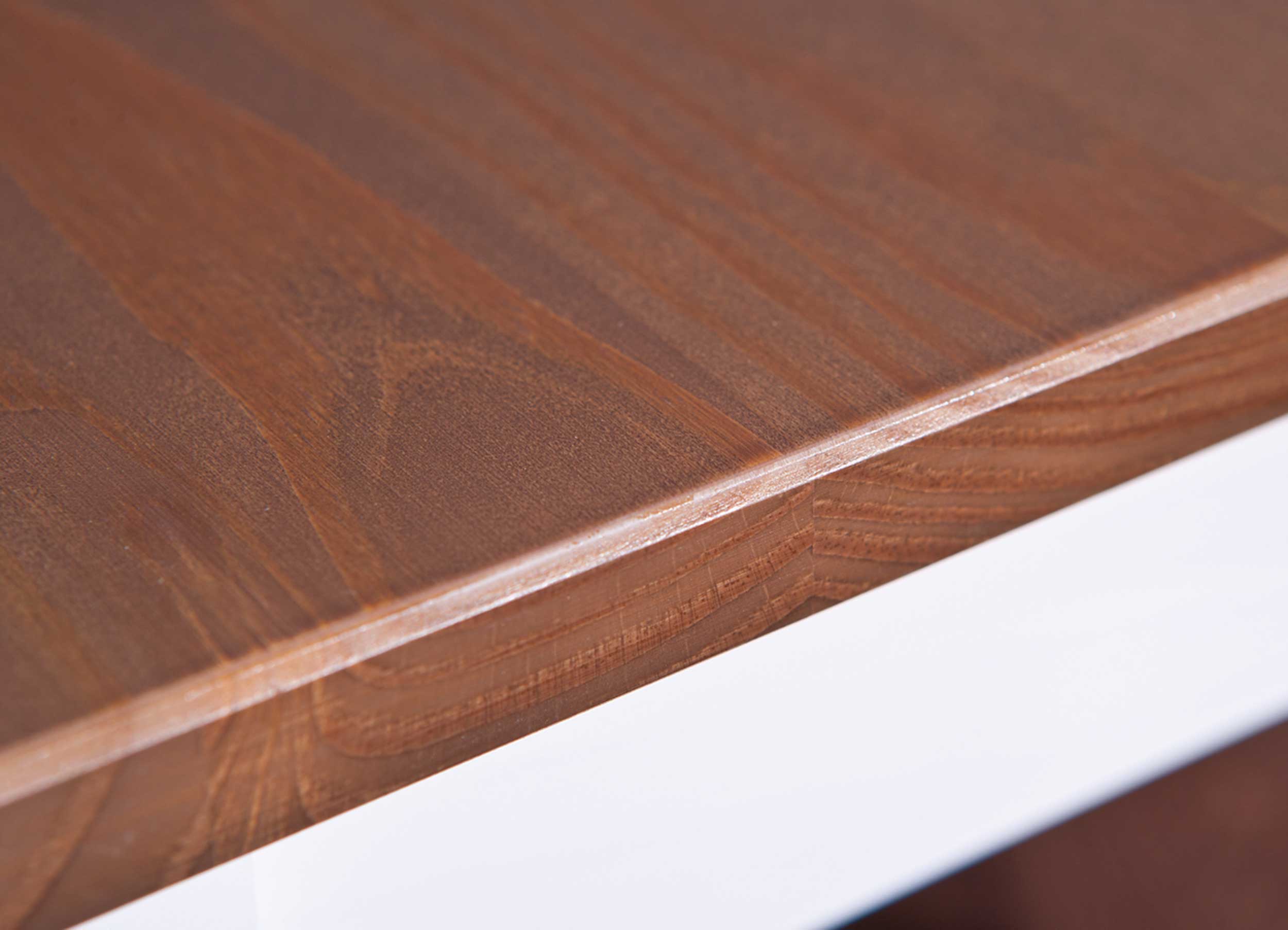 Table à manger Westerland 160x90cm rurale - blanc/brun - Image 2