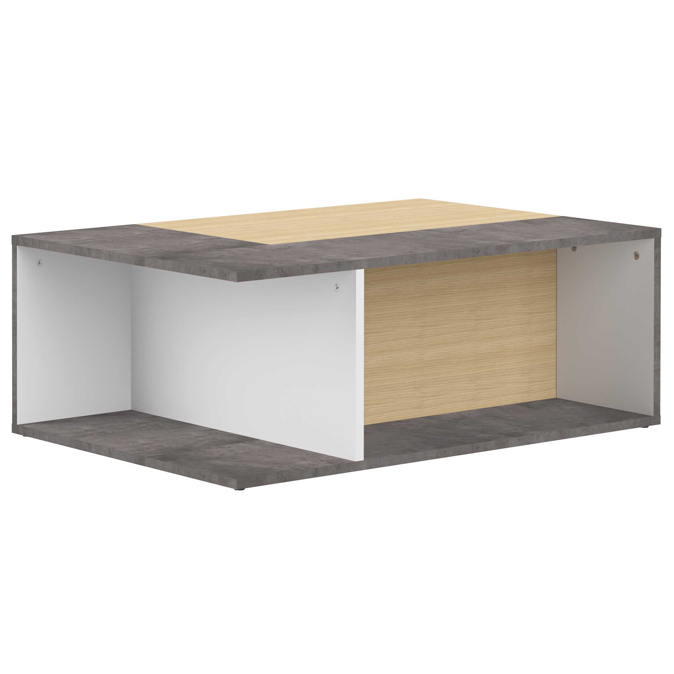 Table basse Cleo - béton/chêne - Image 7