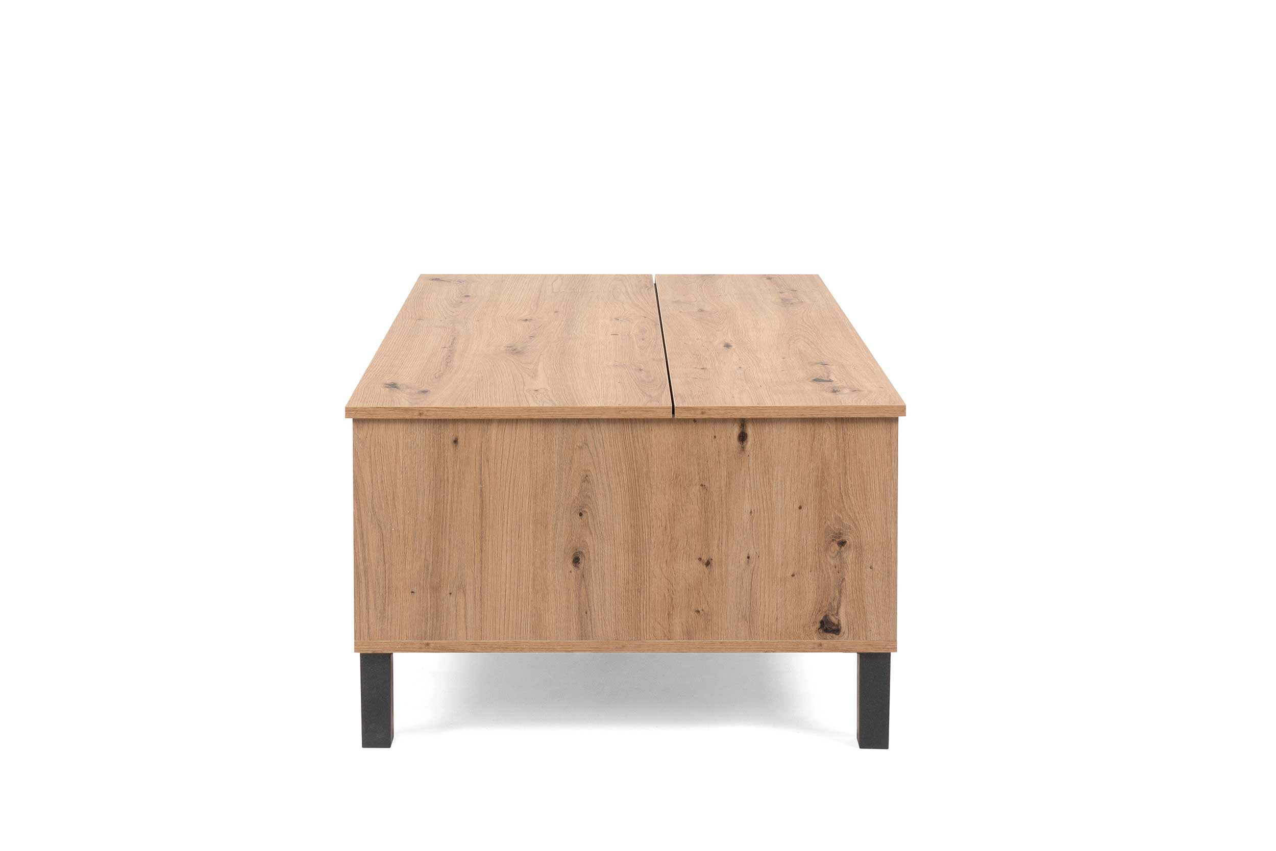 Table basse Comas 103x67 avec 1 porte - chêne - Image 5