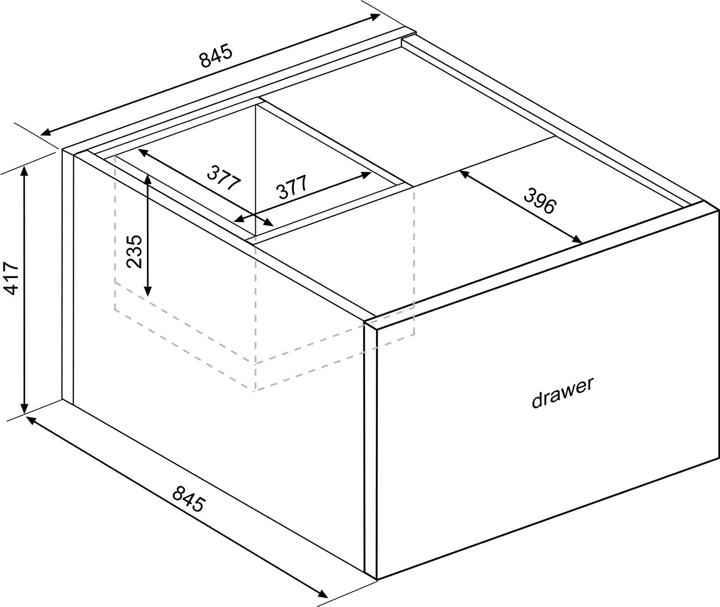 Table basse Frame - chêne foncé - Image 3