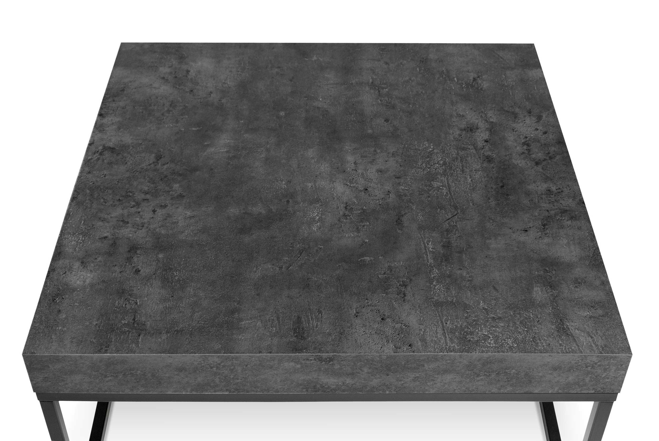 Table basse Petra 75x75 industriel - béton - Image 5
