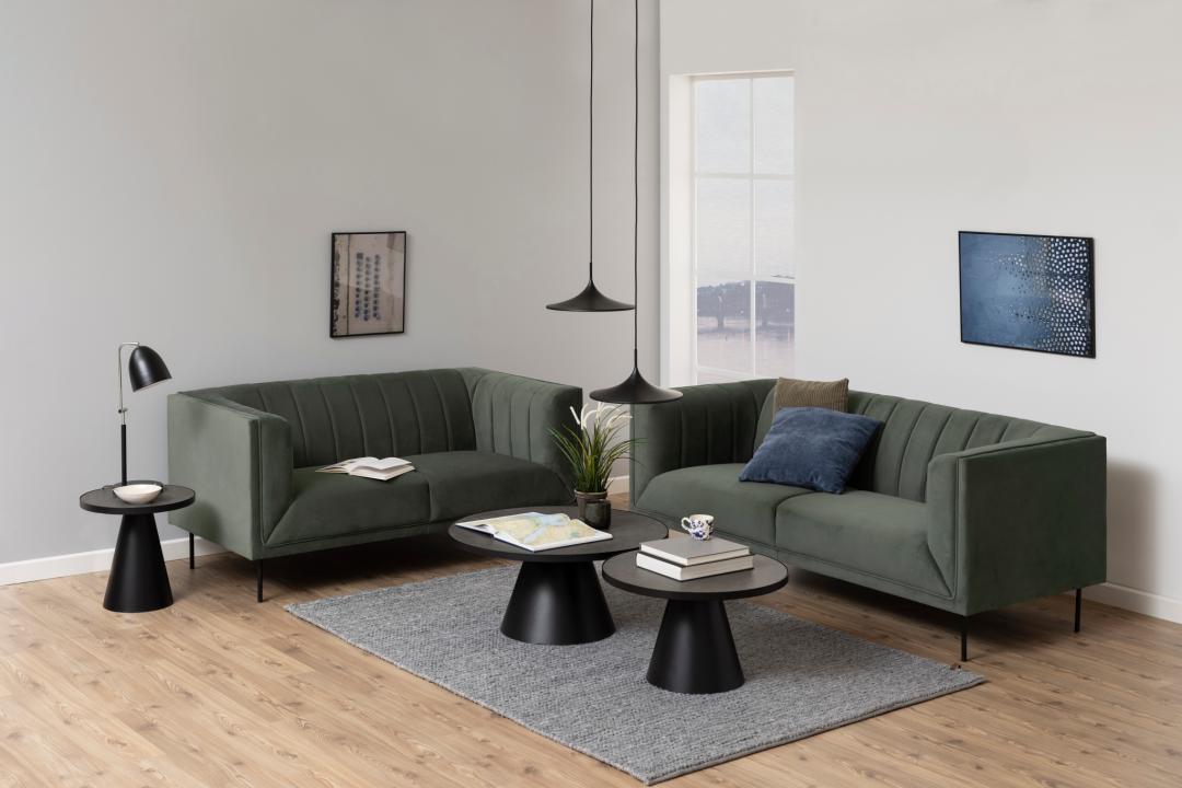 Table basse Sarina ø45cm - noir - Image 12