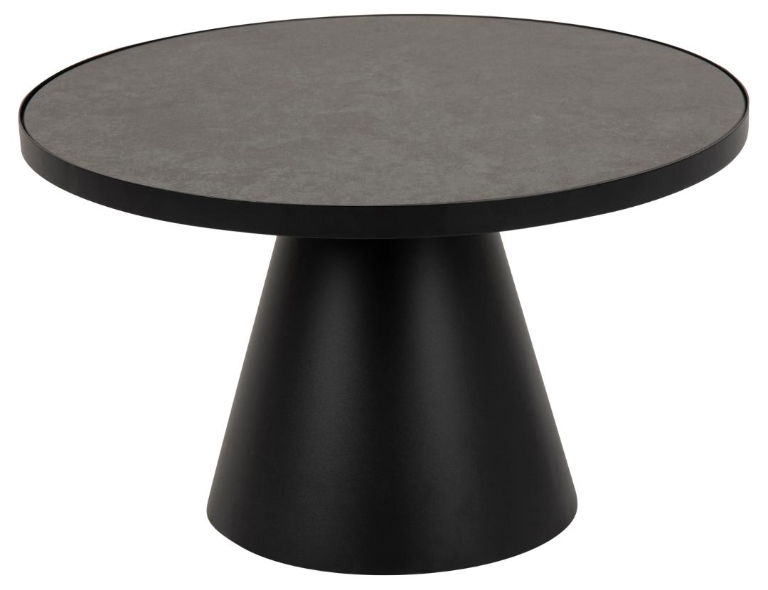 Table basse Sarina ø65cm - noir - Image 12