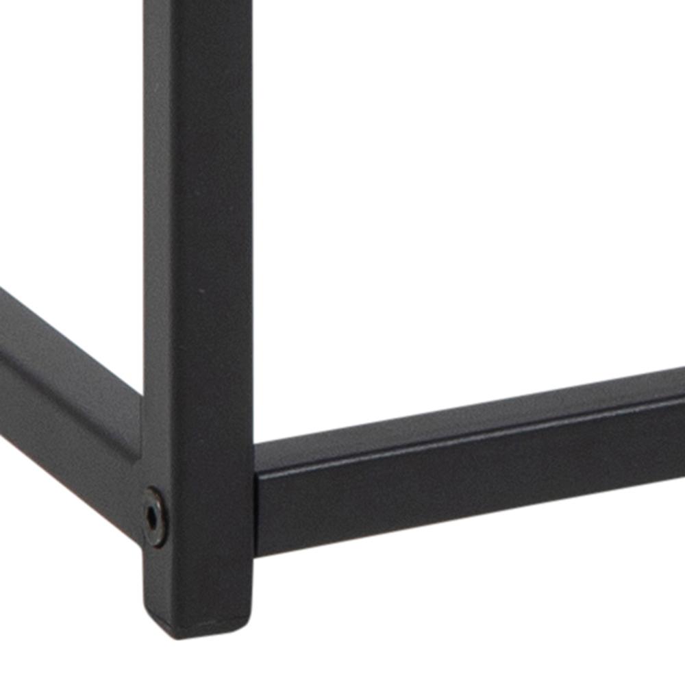 Table basse Seaford 100x50 - noir - Image 5