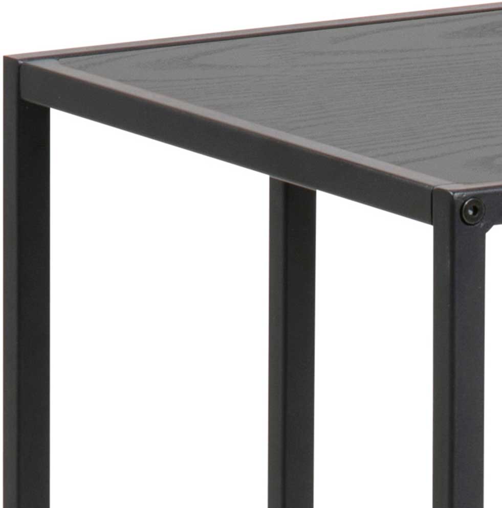 Table d'appoint Dover industriel - noir - Image 2