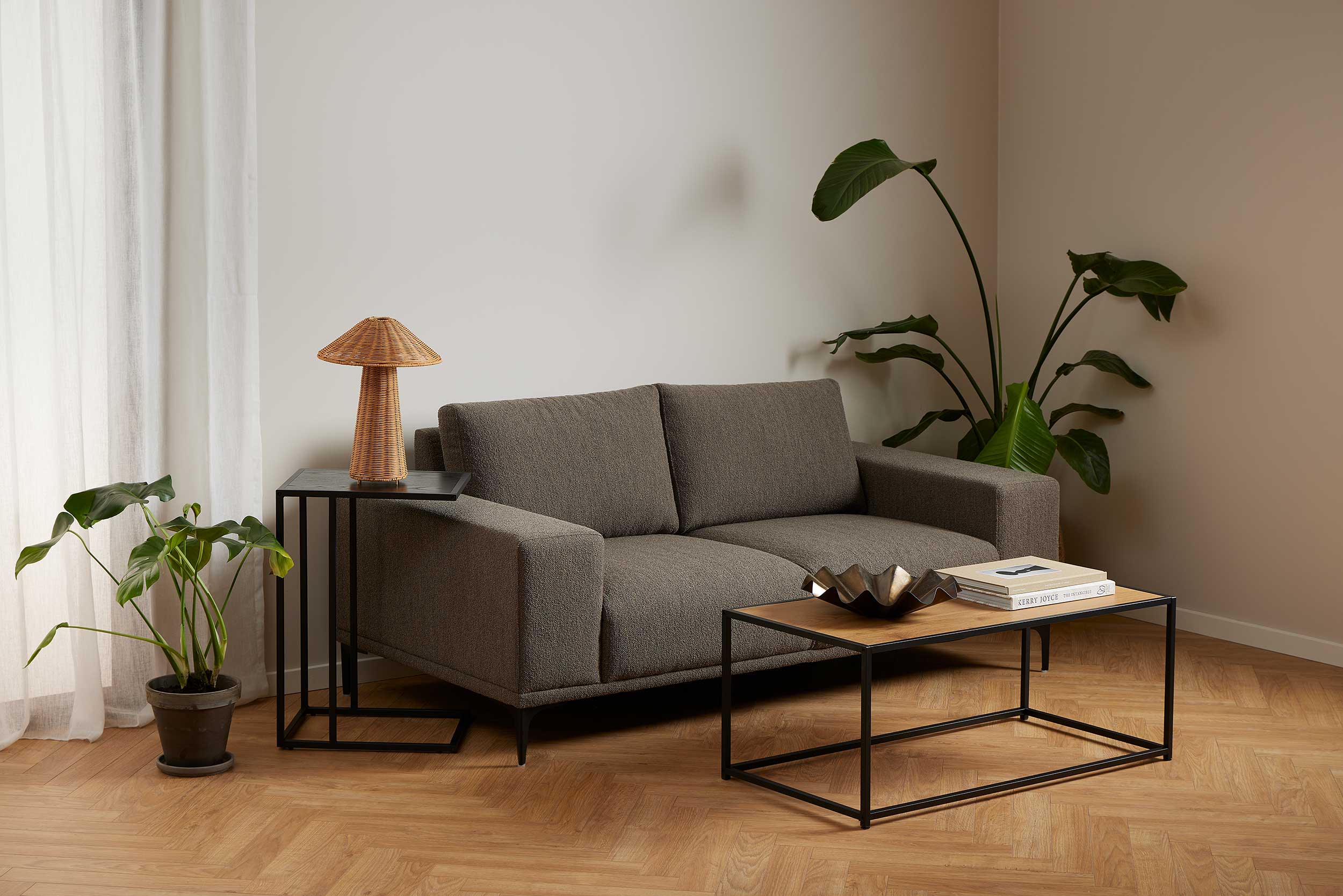 Table d'appoint Dover industriel - noir - Image 9