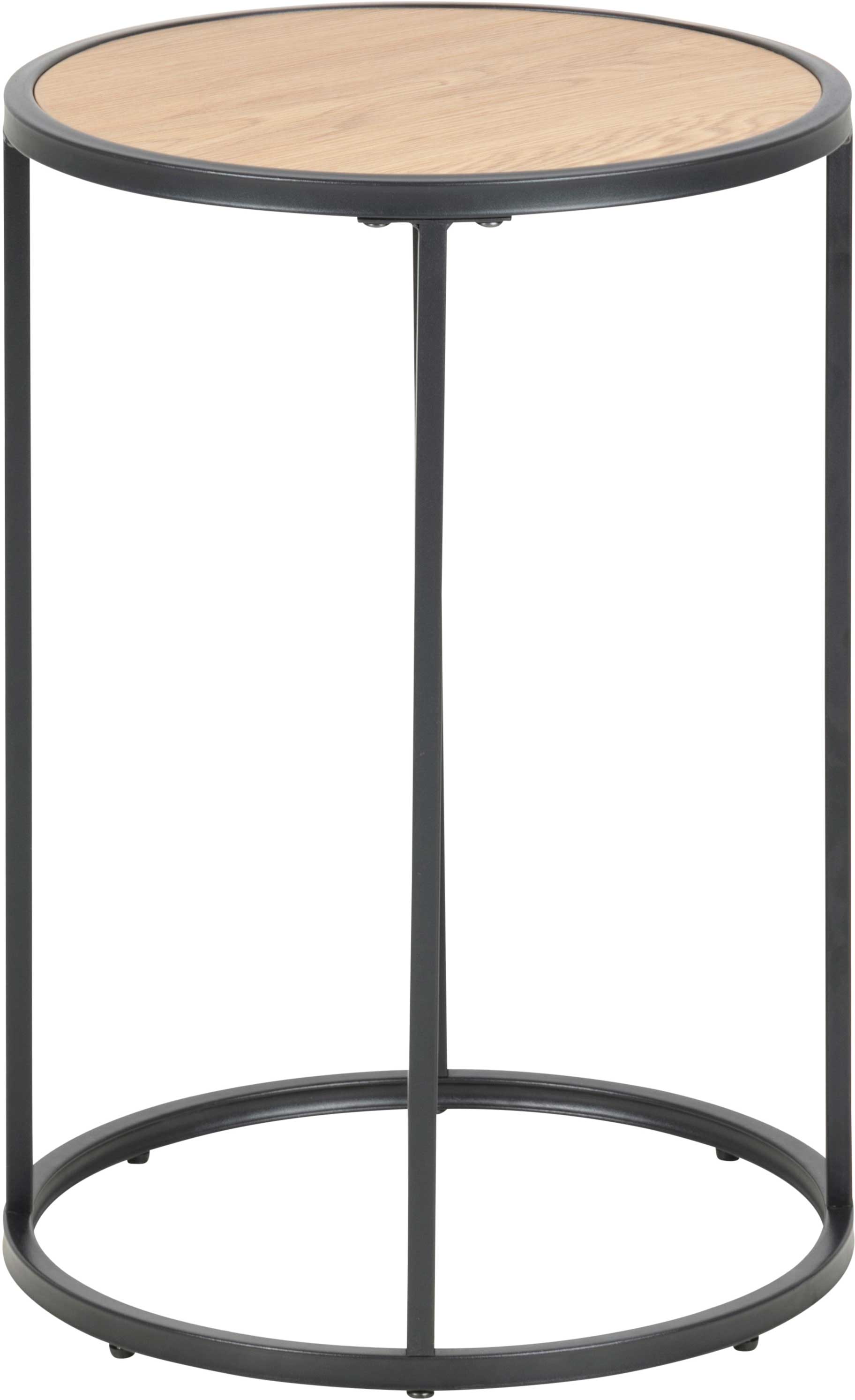 Table d'appoint Dover - noir/chêne sauvage - Image 6