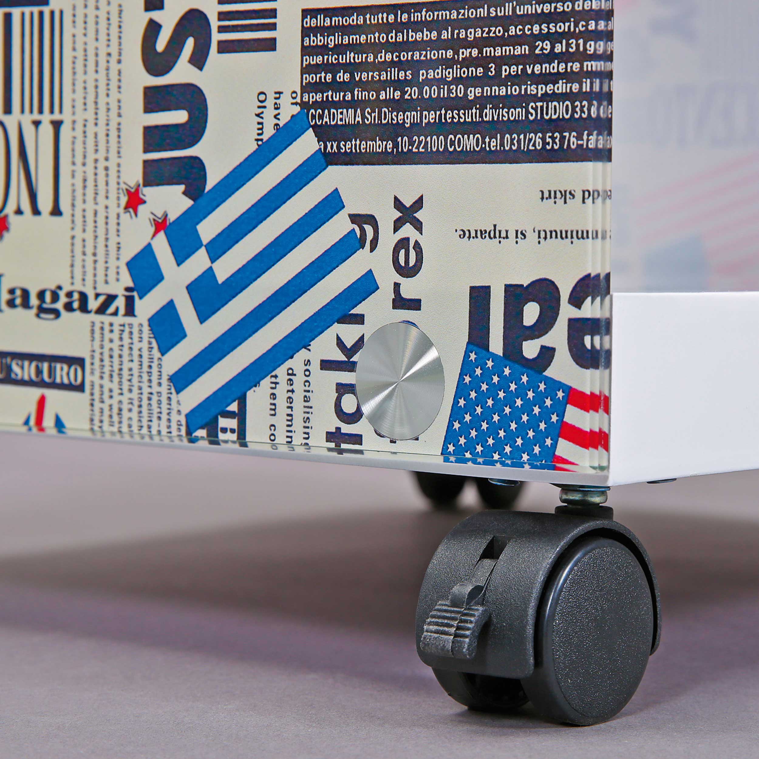 Table d'appoint Flagcube avec roulettes - Image 6