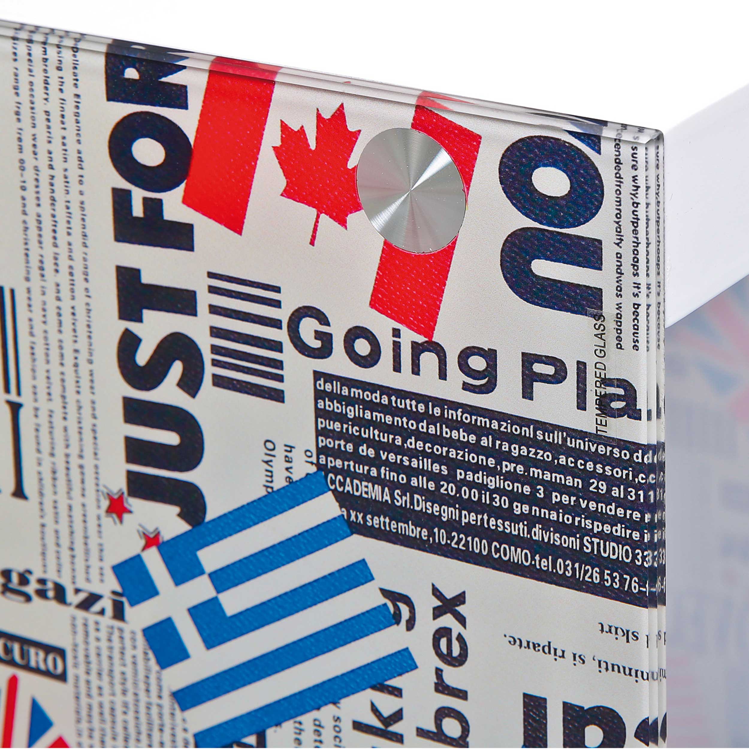 Table d'appoint Flagcube avec roulettes - Image 7