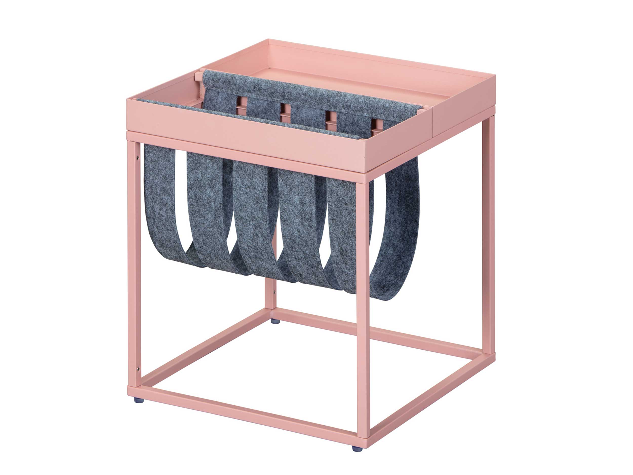 Table d'appoint Nubis 35x35 - rose/gris - Image 4