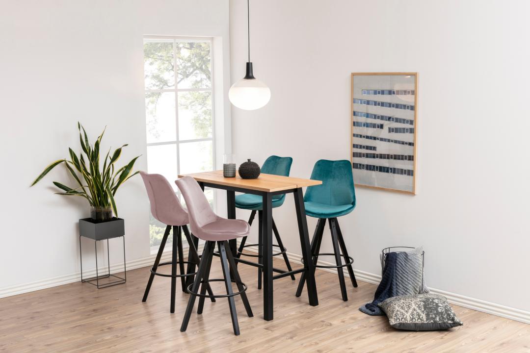 Table de bar Chara - placage en chêne - Image 4