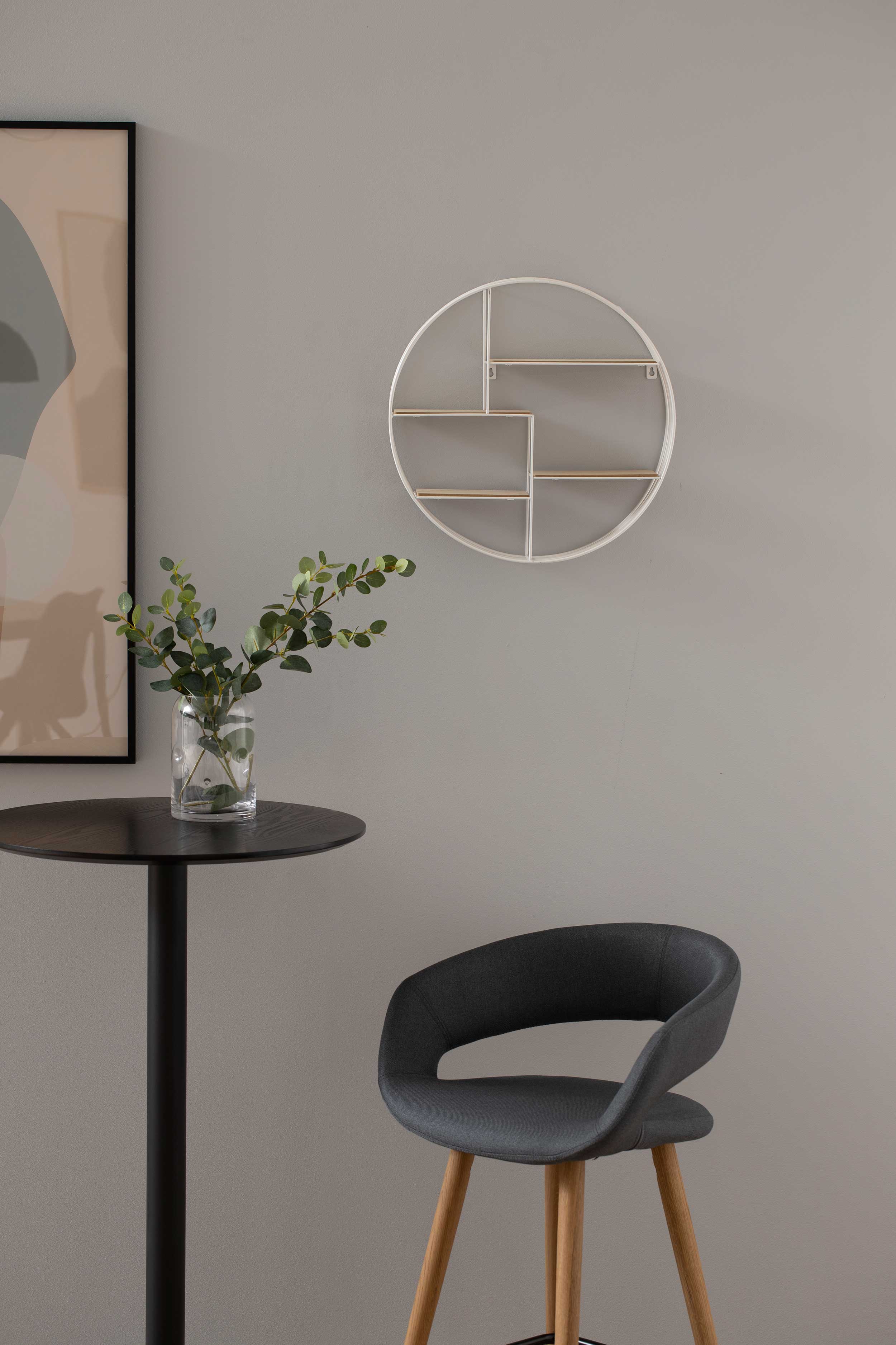 Table de bar Ibiza Ø60 - noir - Image 6