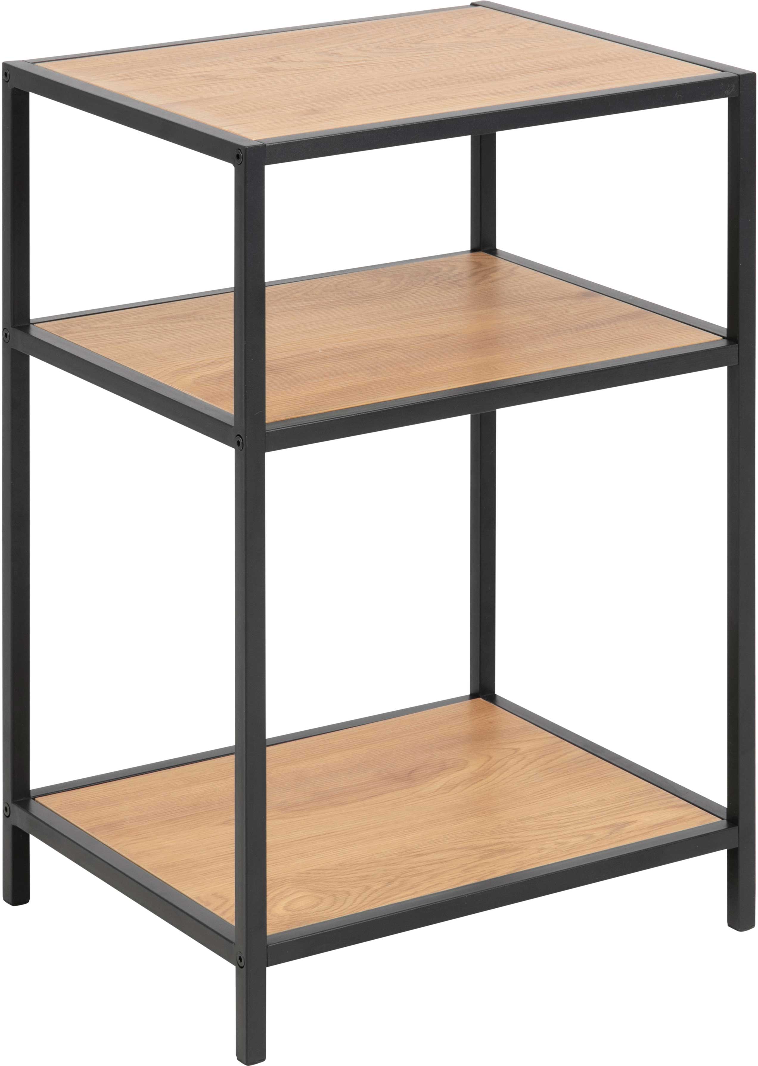 Table de chevet Dover - noir/chêne sauvage - Image 4