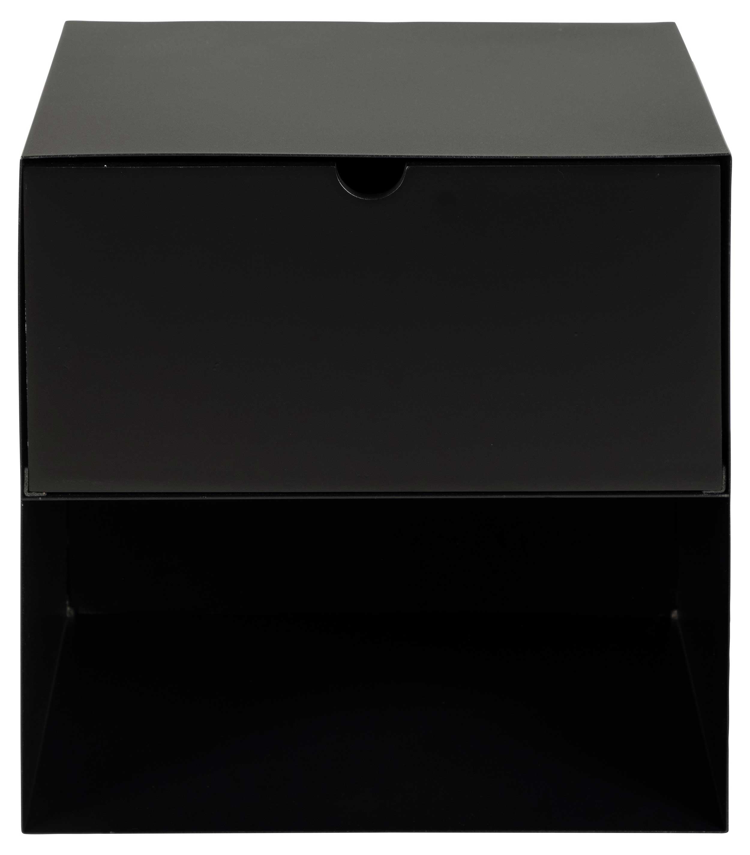 Table de chevet flottante Jolie 1 tiroir - noir - Image 10