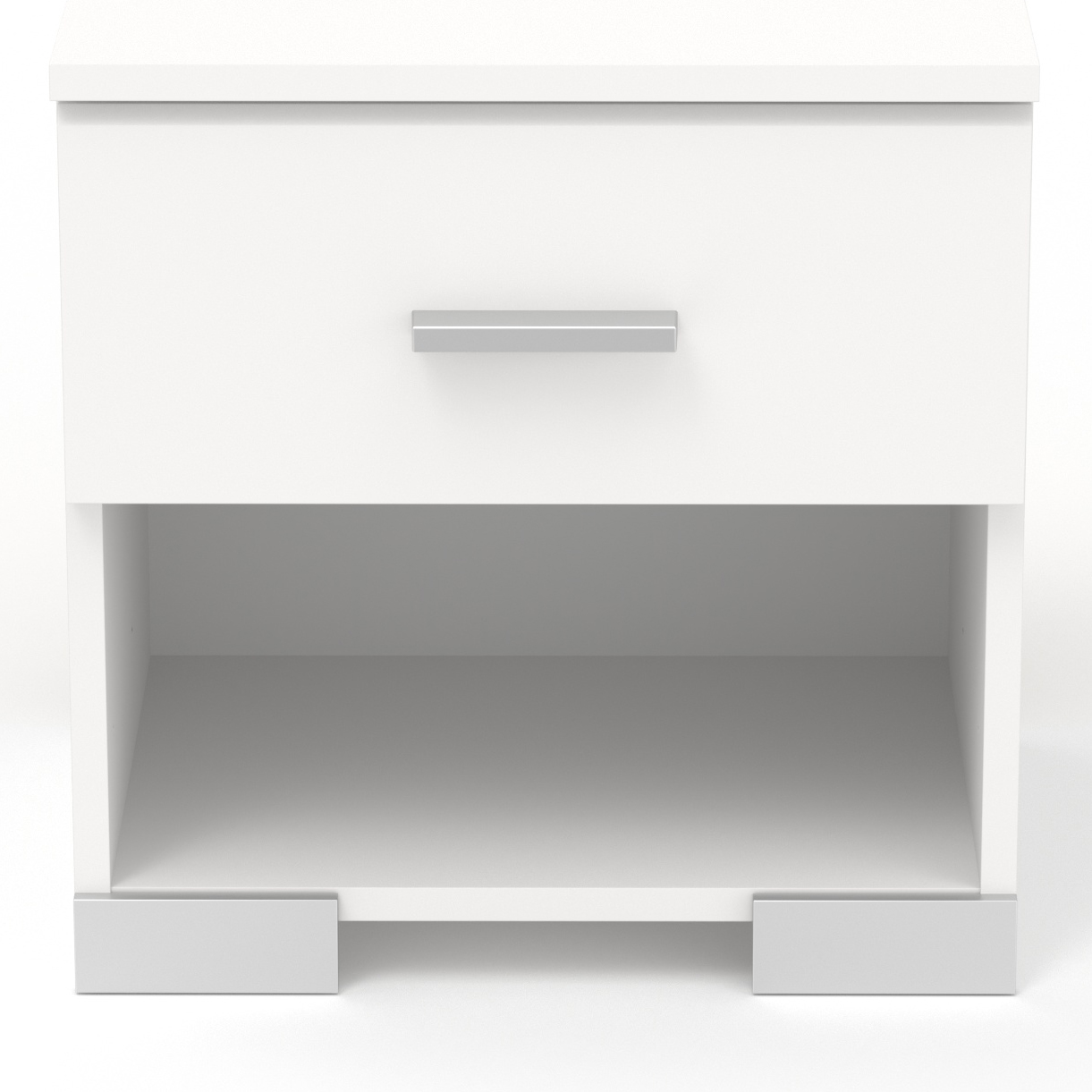 Table de chevet Gemma 1 tiroir - blanc - Image 5