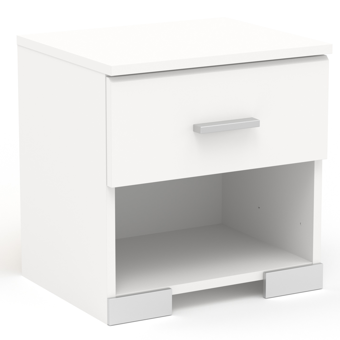 Table de chevet Gemma 1 tiroir - blanc - Image 7