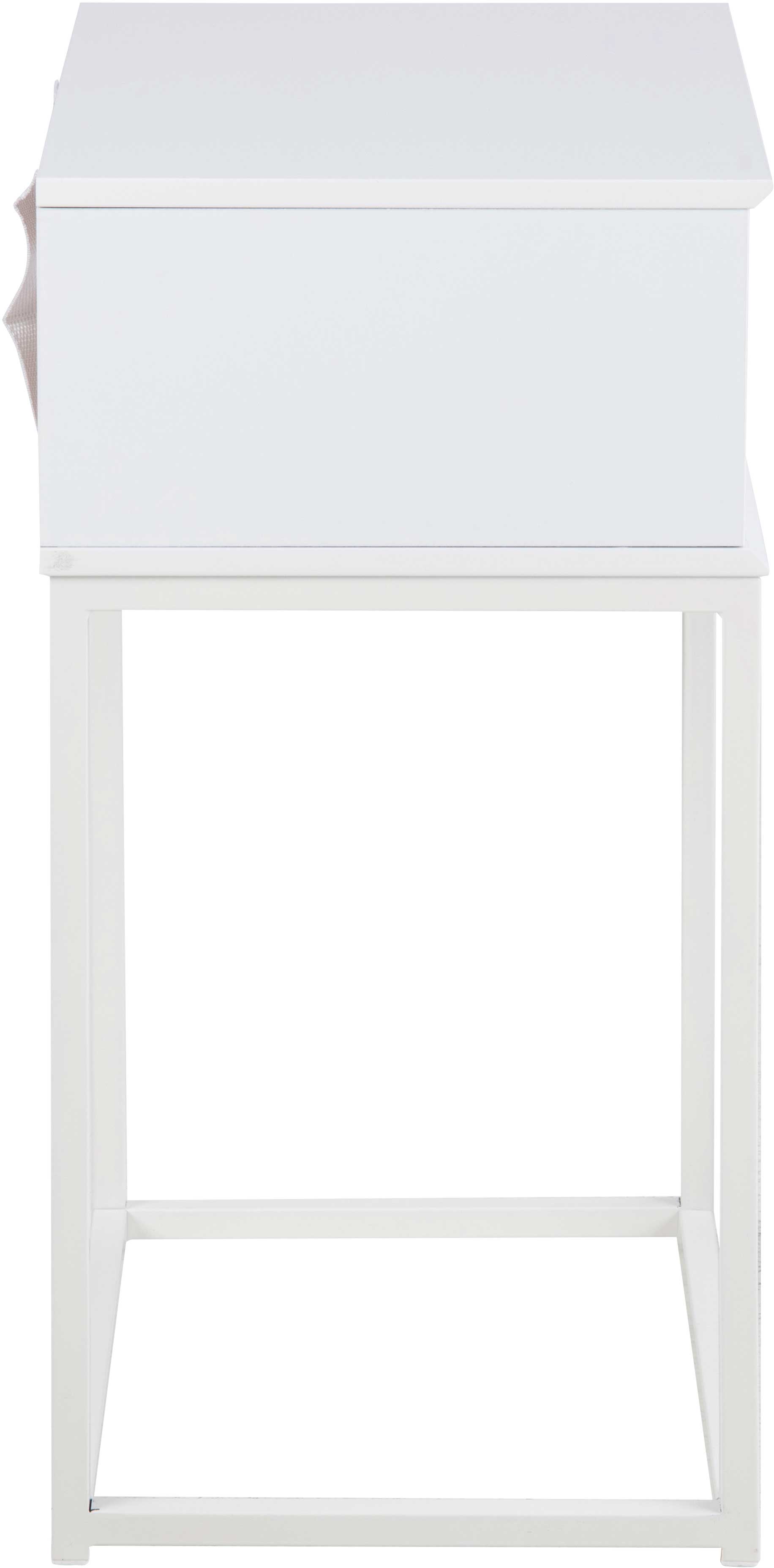 Table de chevet Mistra 1 tiroir - blanc - Image 7