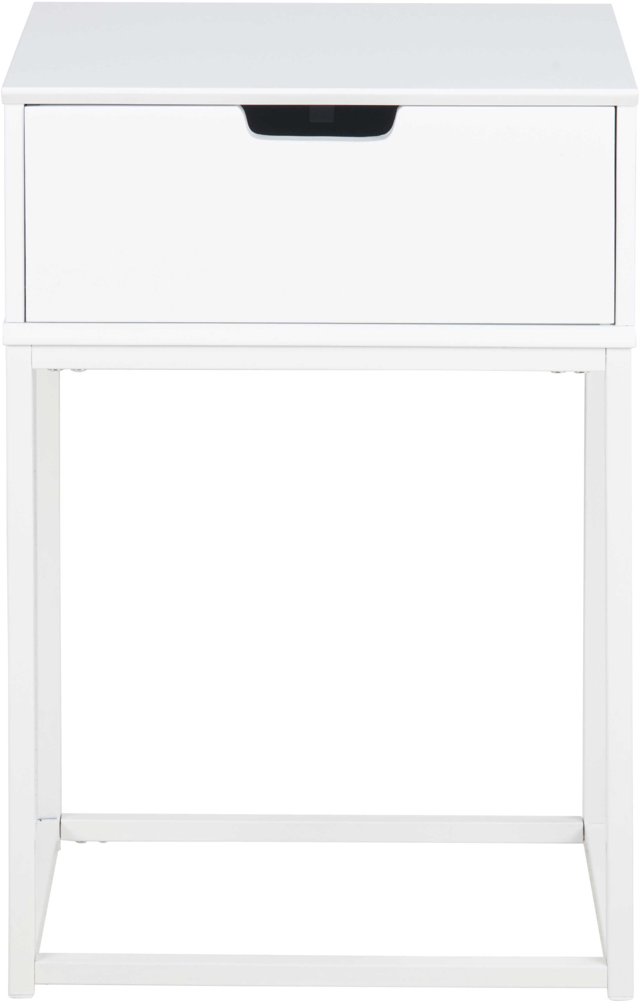 Table de chevet Mistra 1 tiroir - blanc - Image 8