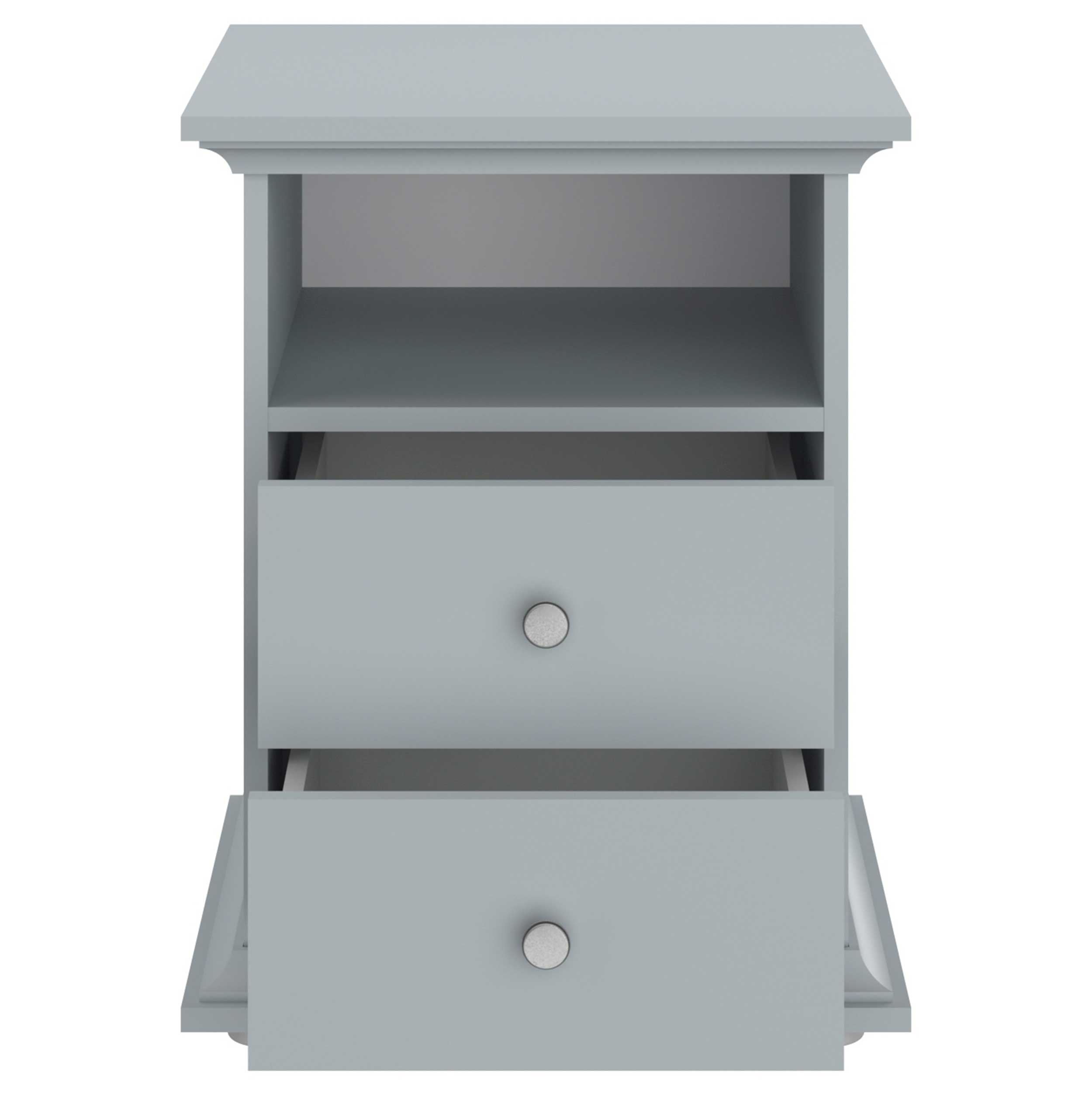 Table de chevet Morgane campagne - gris - Image 2