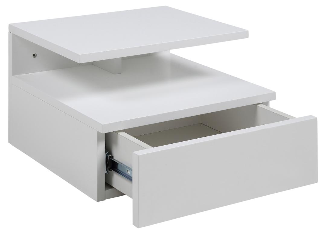 Table de chevet murale Ashlan - blanc - Image 6