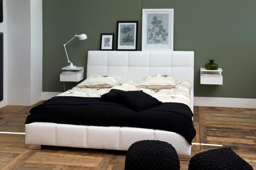 Table de chevet murale Ashlan - blanc - Image 7